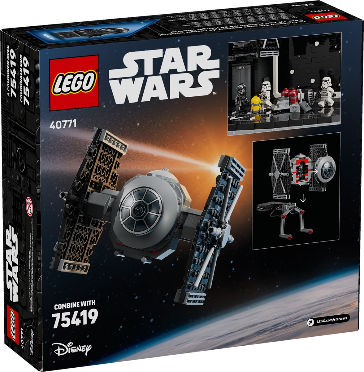 LEGO® 40771 Myśliwiec TIE™ ze stanowiskiem w imperialnym hangarze - zdjęcie 8