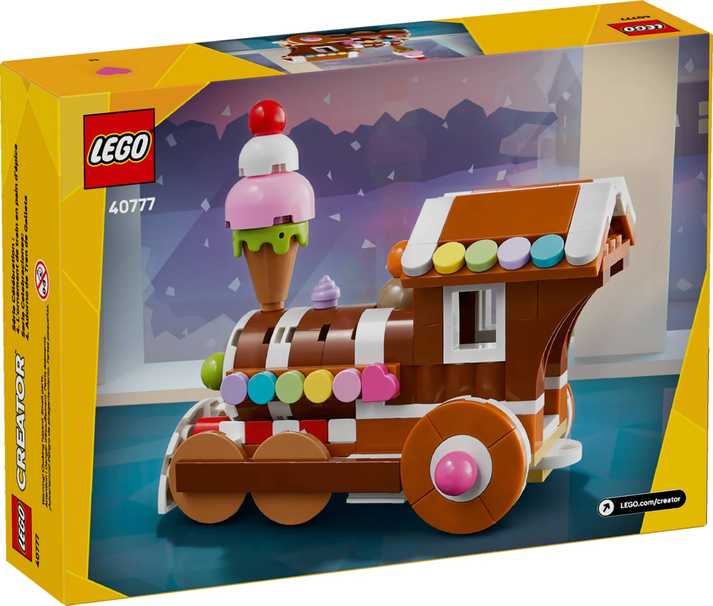 LEGO® 40777 Ozdoba z piernikowym pociągiem - zdjęcie 3