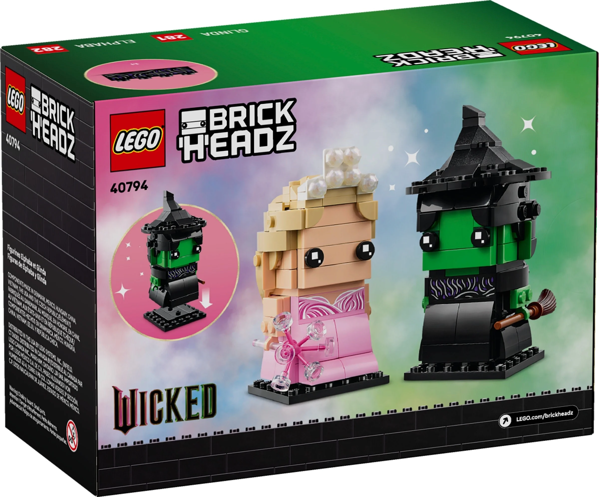 LEGO® 40794 Figurki Elphaby i Glindy - zdjęcie 2