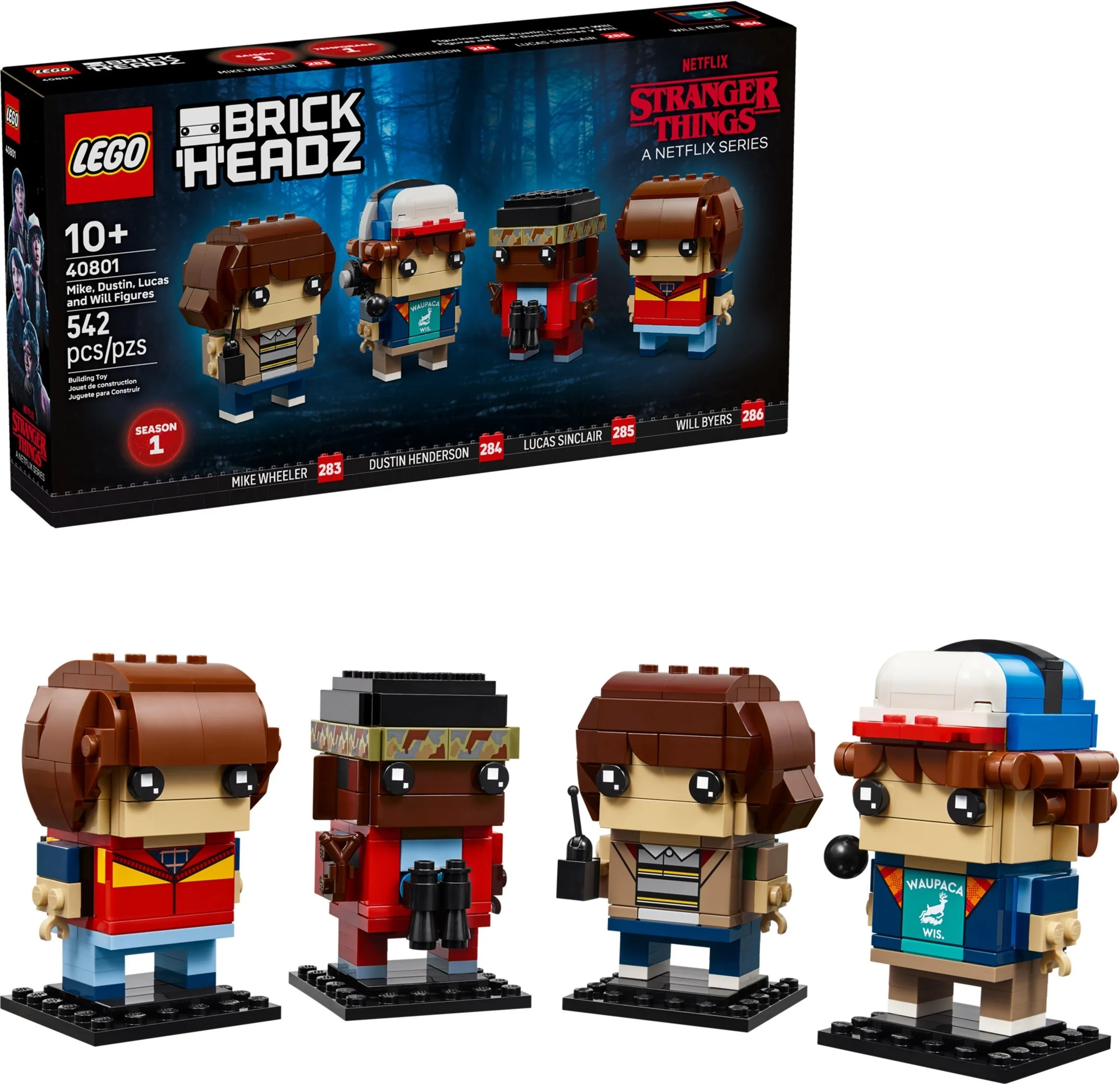 LEGO® 40801 Figurki Dustina, Mike'a, Willa i Lucasa - zdjęcie 3