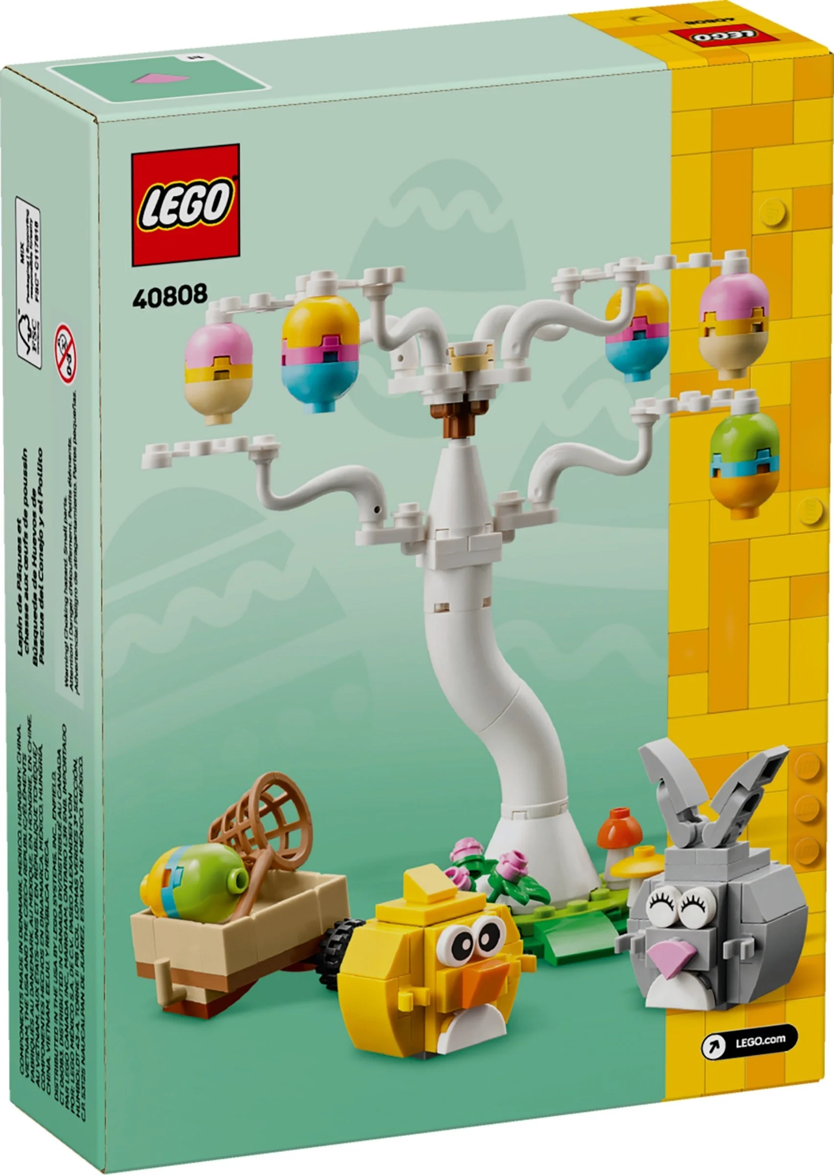 LEGO® 40808 Poszukiwanie pisanek z zajączkiem i kurczaczkiem - zdjęcie 2
