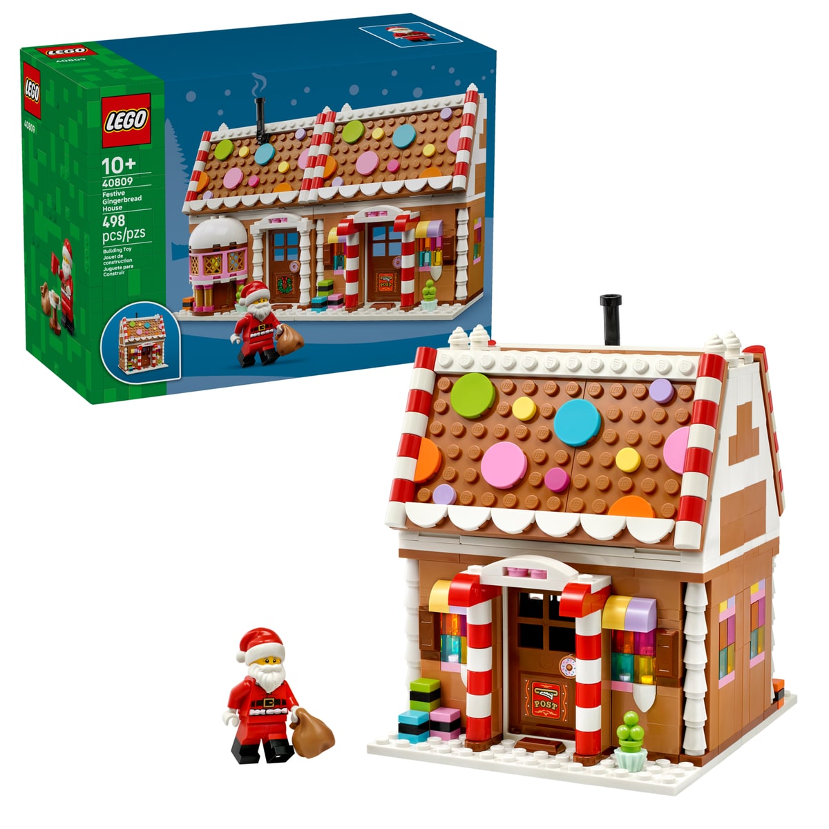 LEGO® 40809 Świąteczna chatka z piernika - zdjęcie 4