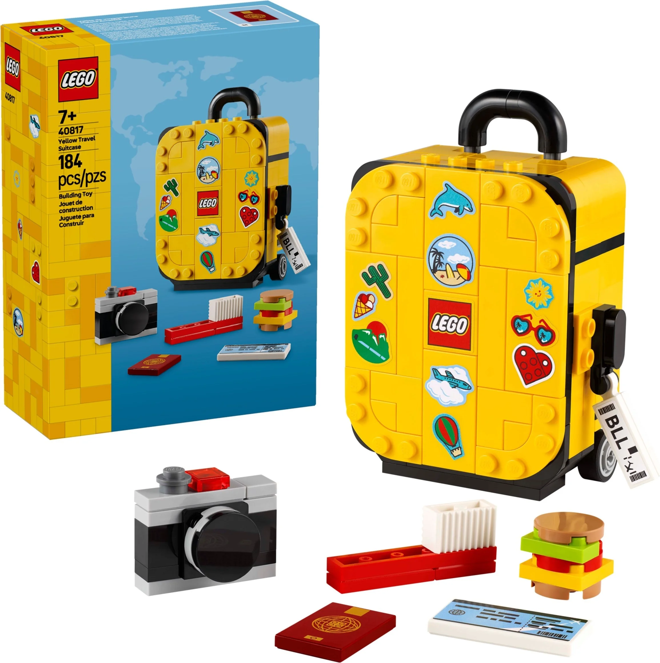 LEGO® 40817 Żółta walizka podróżna - zdjęcie 3