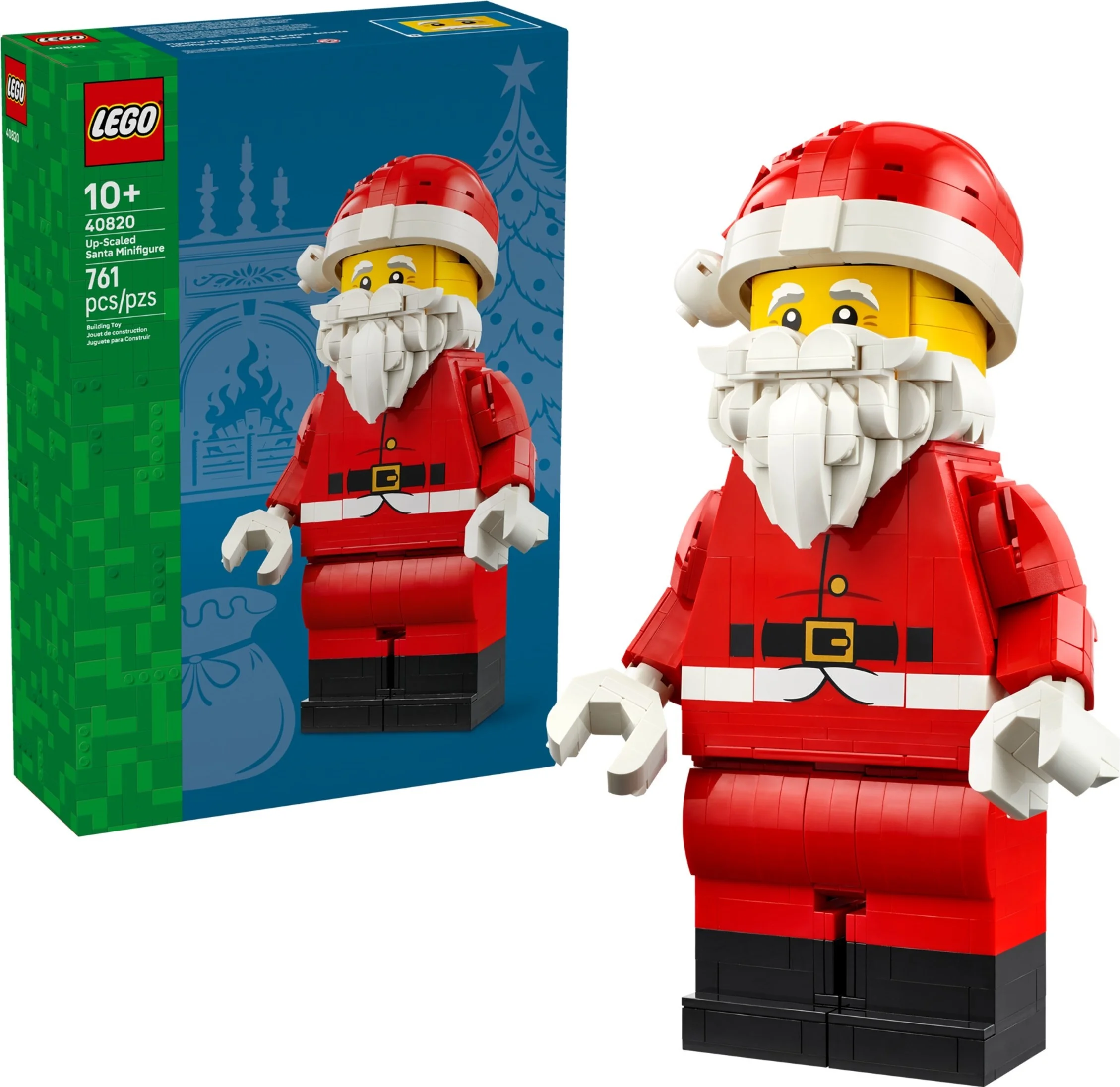 LEGO® 40820 Powiększona minifigurka Świętego Mikołaja - zdjęcie 4