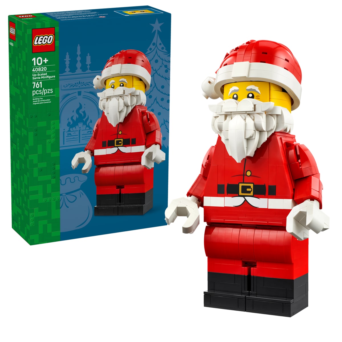 LEGO® 40820 Powiększona minifigurka Świętego Mikołaja - zdjęcie 4