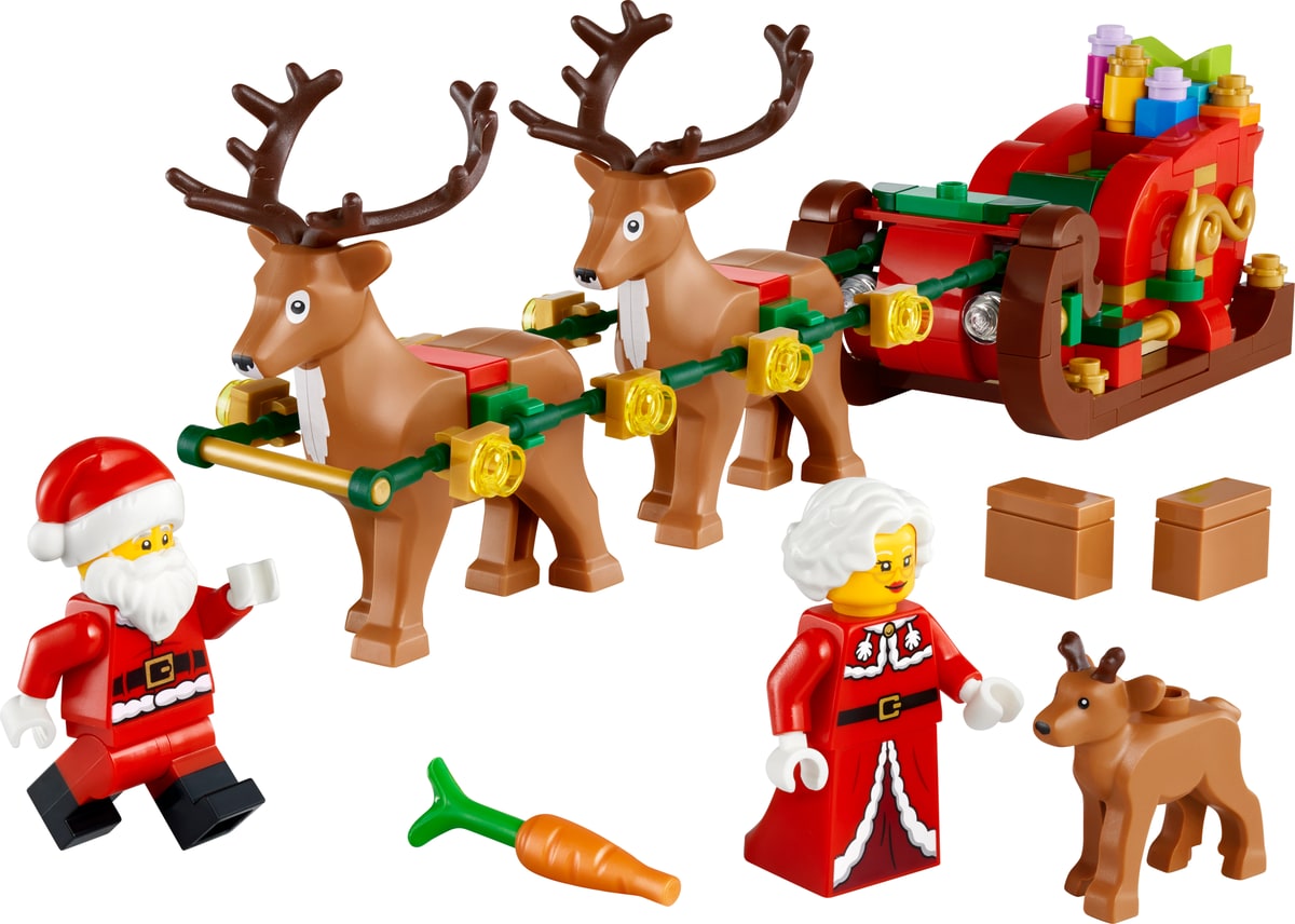 LEGO® 40866 Gwiazdkowa przygoda Mikołaja na saniach - zdjęcie 3