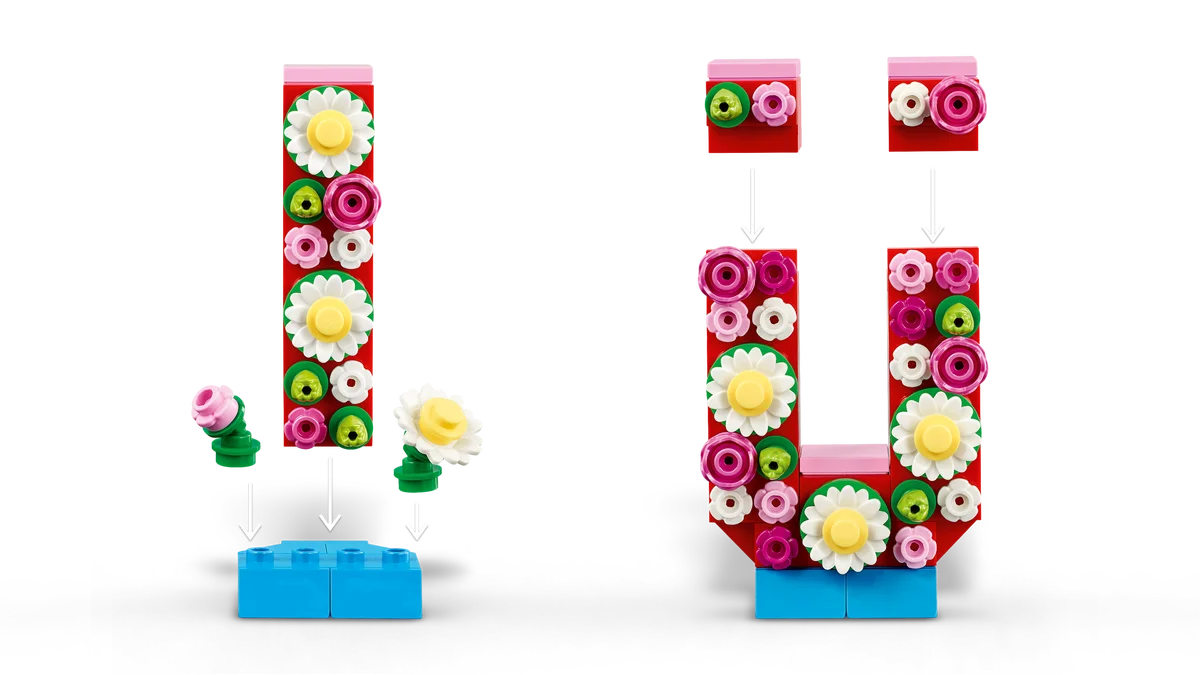 LEGO® 40867 Litery Pełne Miłości - zdjęcie 8