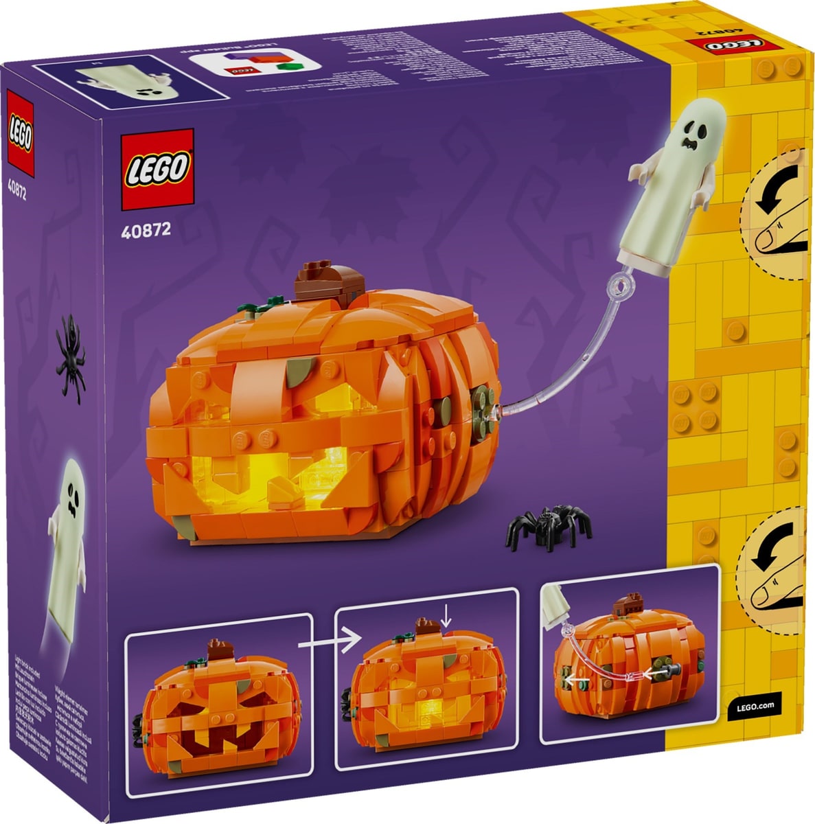LEGO® 40872 Halloweenowa latarnia z dyni - zdjęcie 2