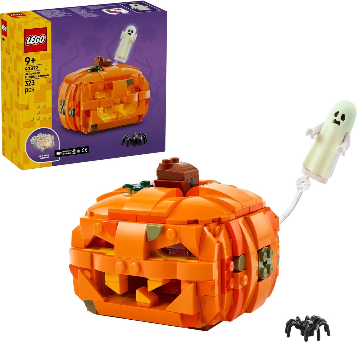 LEGO® 40872 Halloweenowa latarnia z dyni - zdjęcie 3