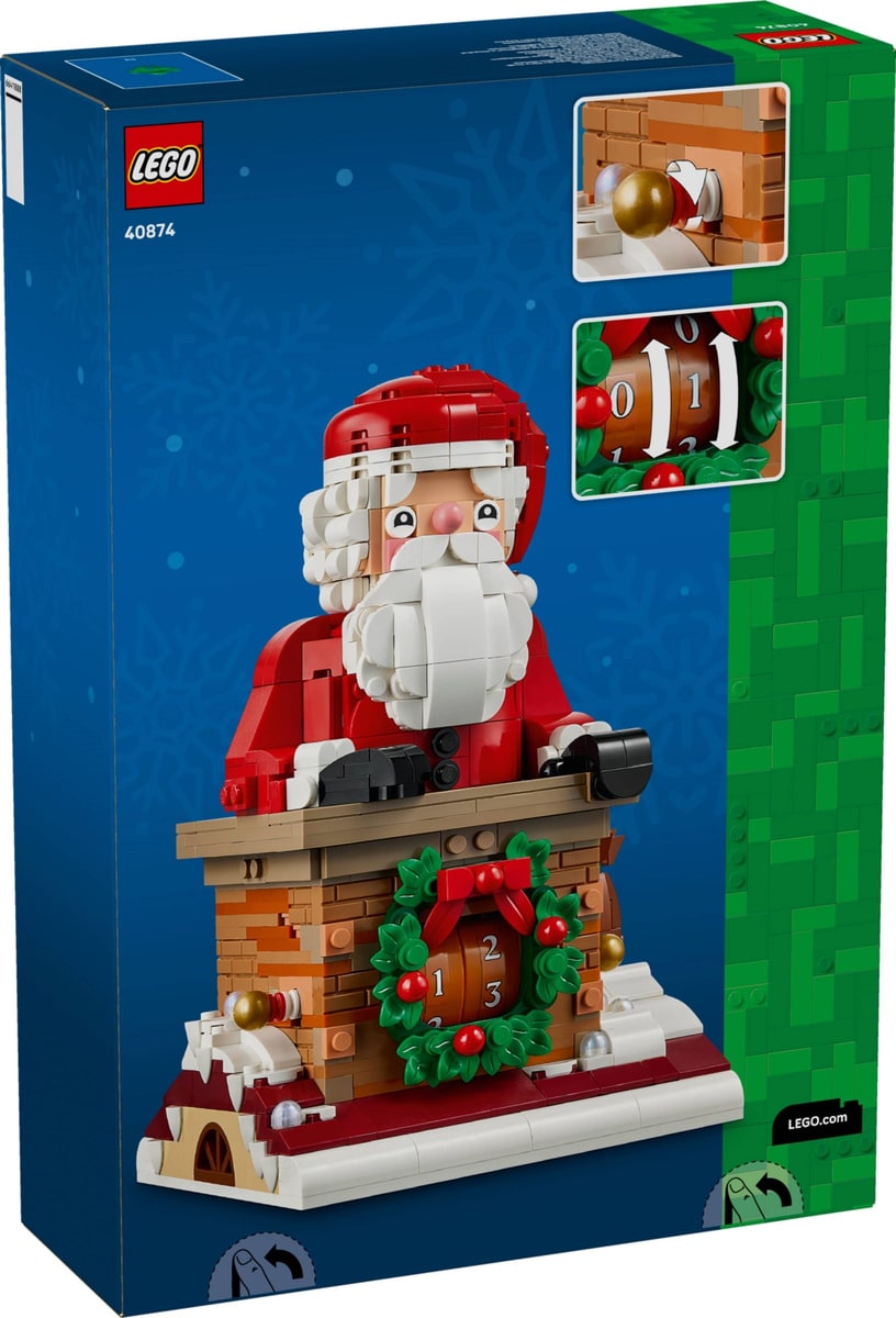 LEGO® 40874 Gwiazdkowe odliczanie ze Świętym Mikołajem kalendarz - zdjęcie 3