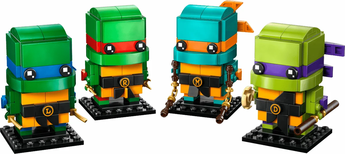 LEGO® 40878 Figurki Wojowniczych żółwi ninja - zdjęcie 2