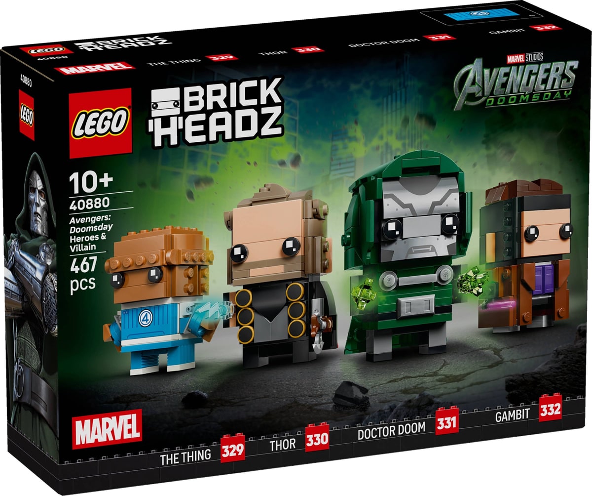 LEGO® 40880 Avengers: Doomsday Bohaterowie i złoczyńca - zdjęcie 2