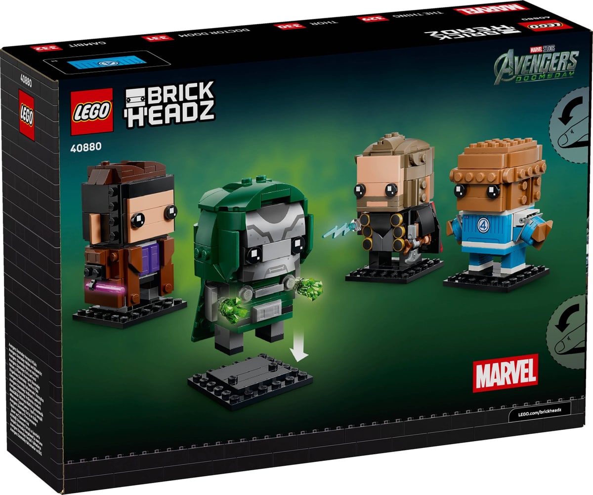 LEGO® 40880 Avengers: Doomsday Bohaterowie i złoczyńca - zdjęcie 3