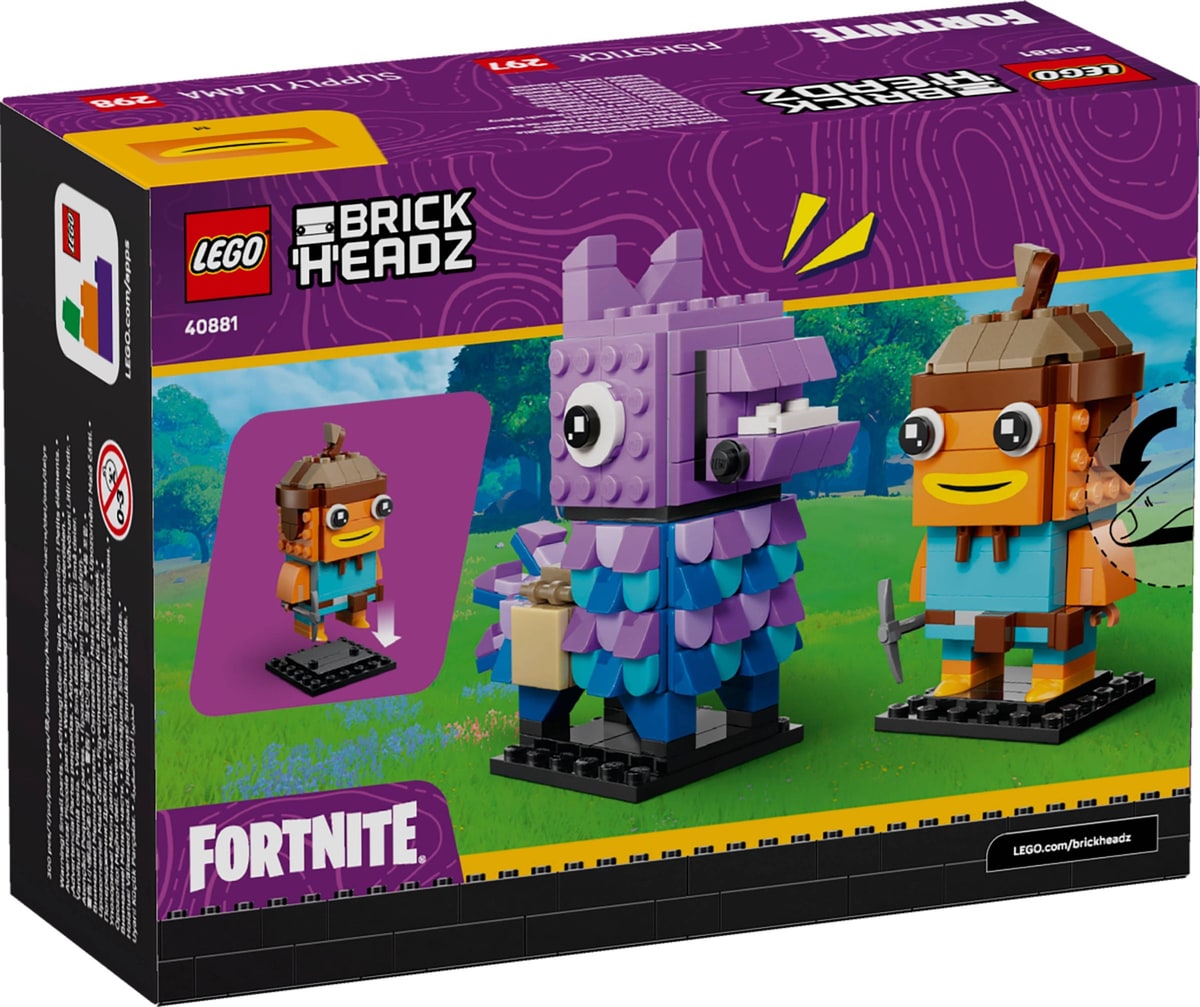 LEGO® 40881 Lama Zaopatrzeniowa i Palucha Rybnego - figurki - zdjęcie 4