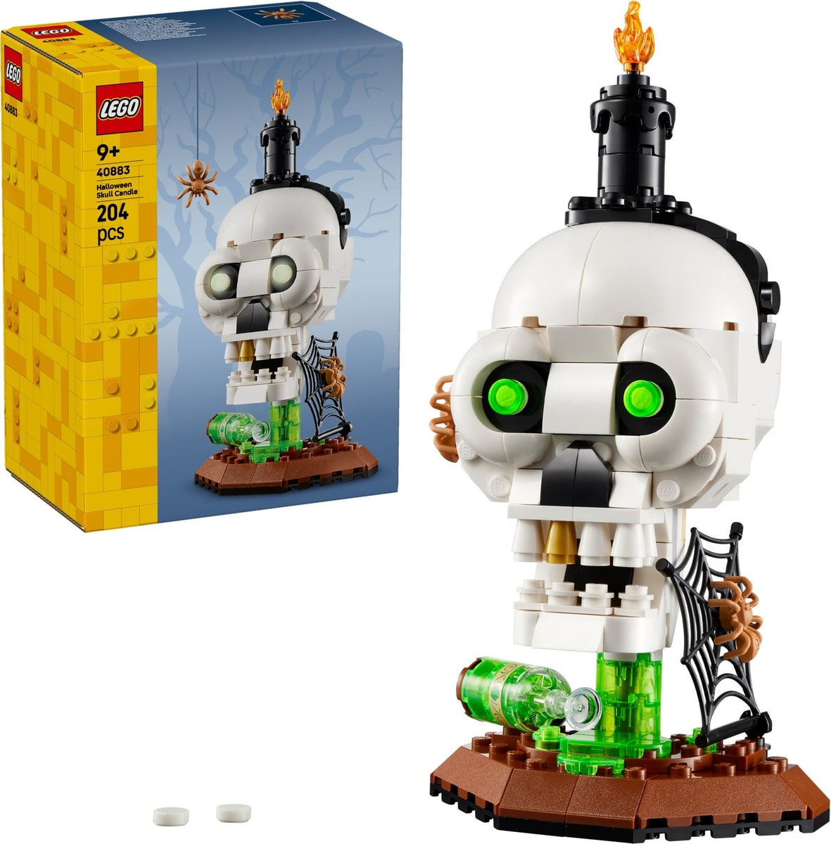 LEGO® 40883 Halloweenowa czaszka ze świecą - zdjęcie 3