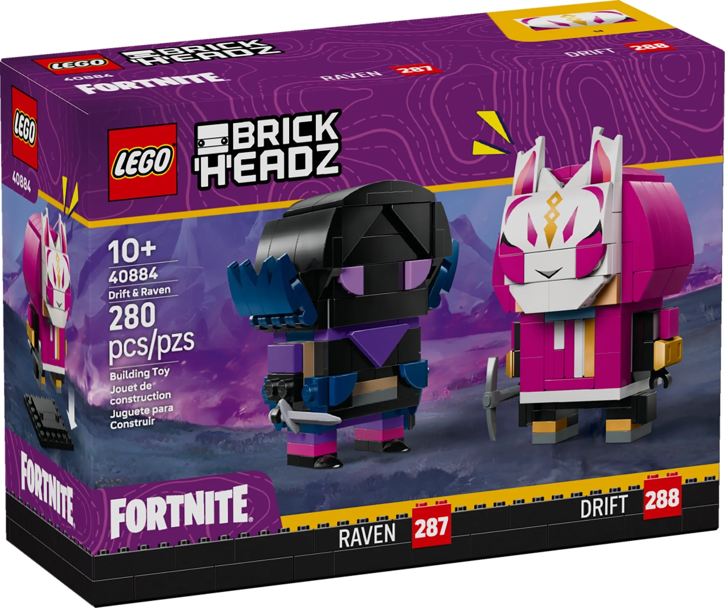 LEGO® 40884 Drift i Raven - figurki - zdjęcie 2