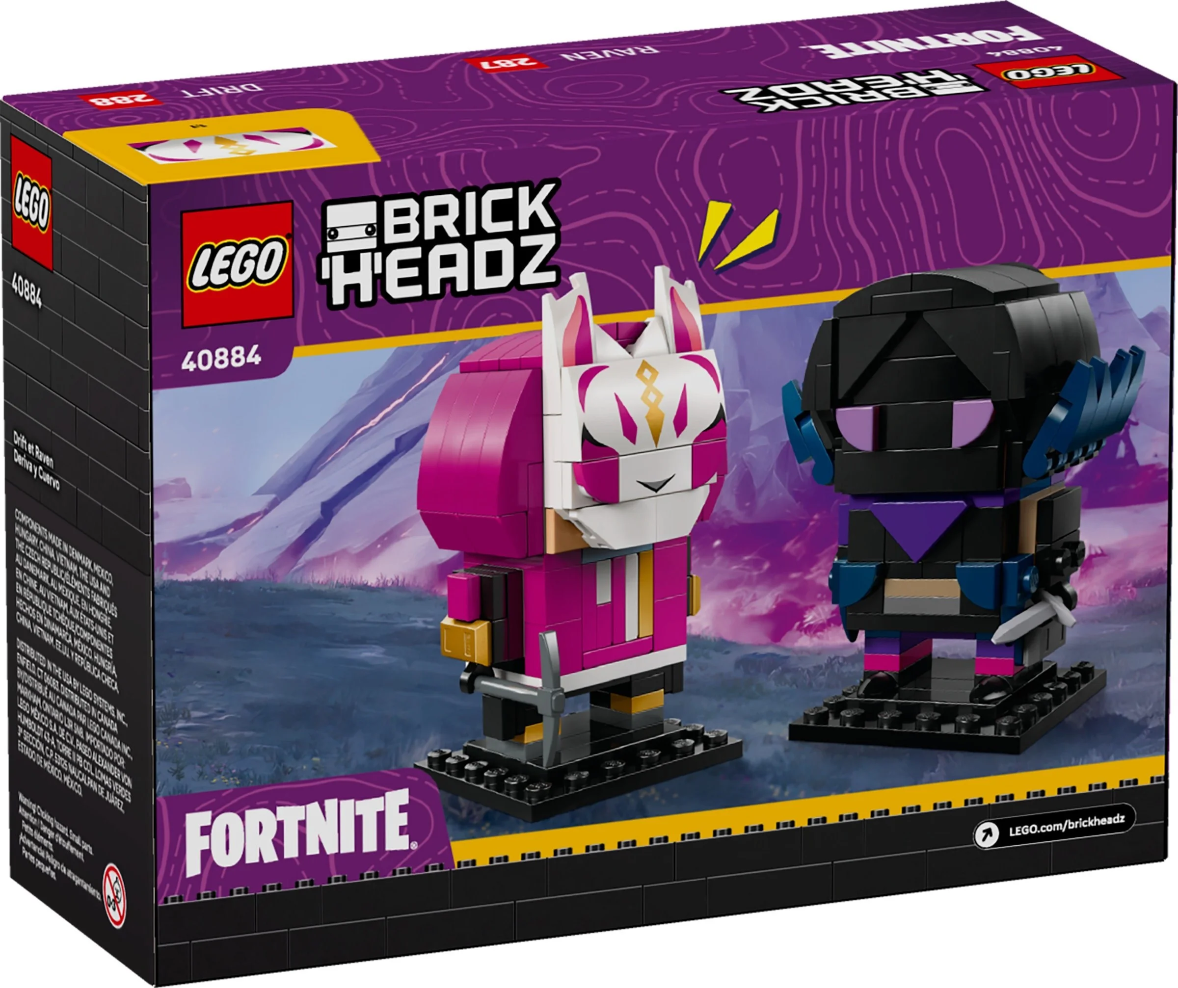 LEGO® 40884 Drift i Raven - figurki - zdjęcie 3