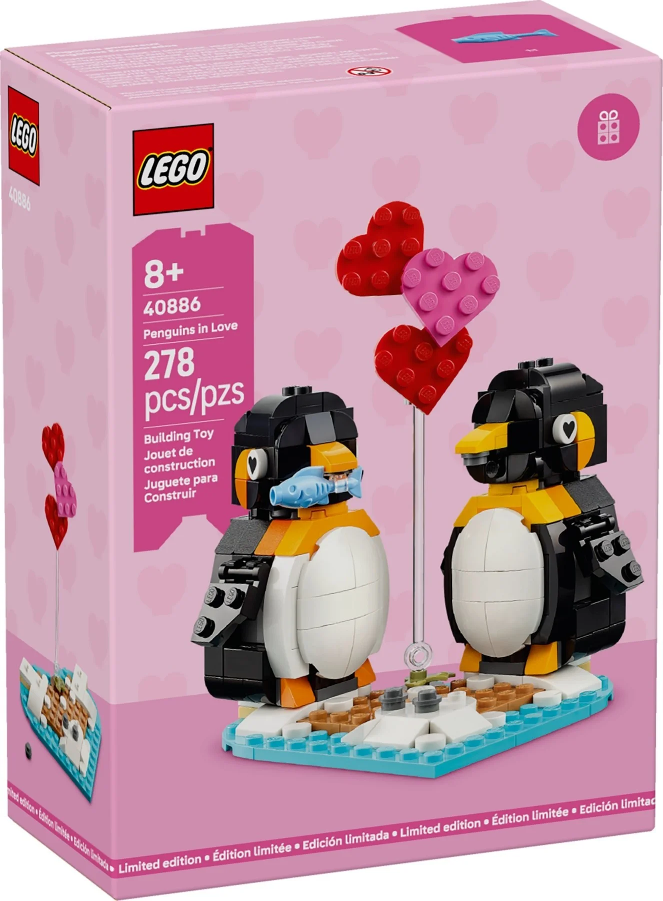LEGO® 40886 Zakochane Pingwiny - zdjęcie 2