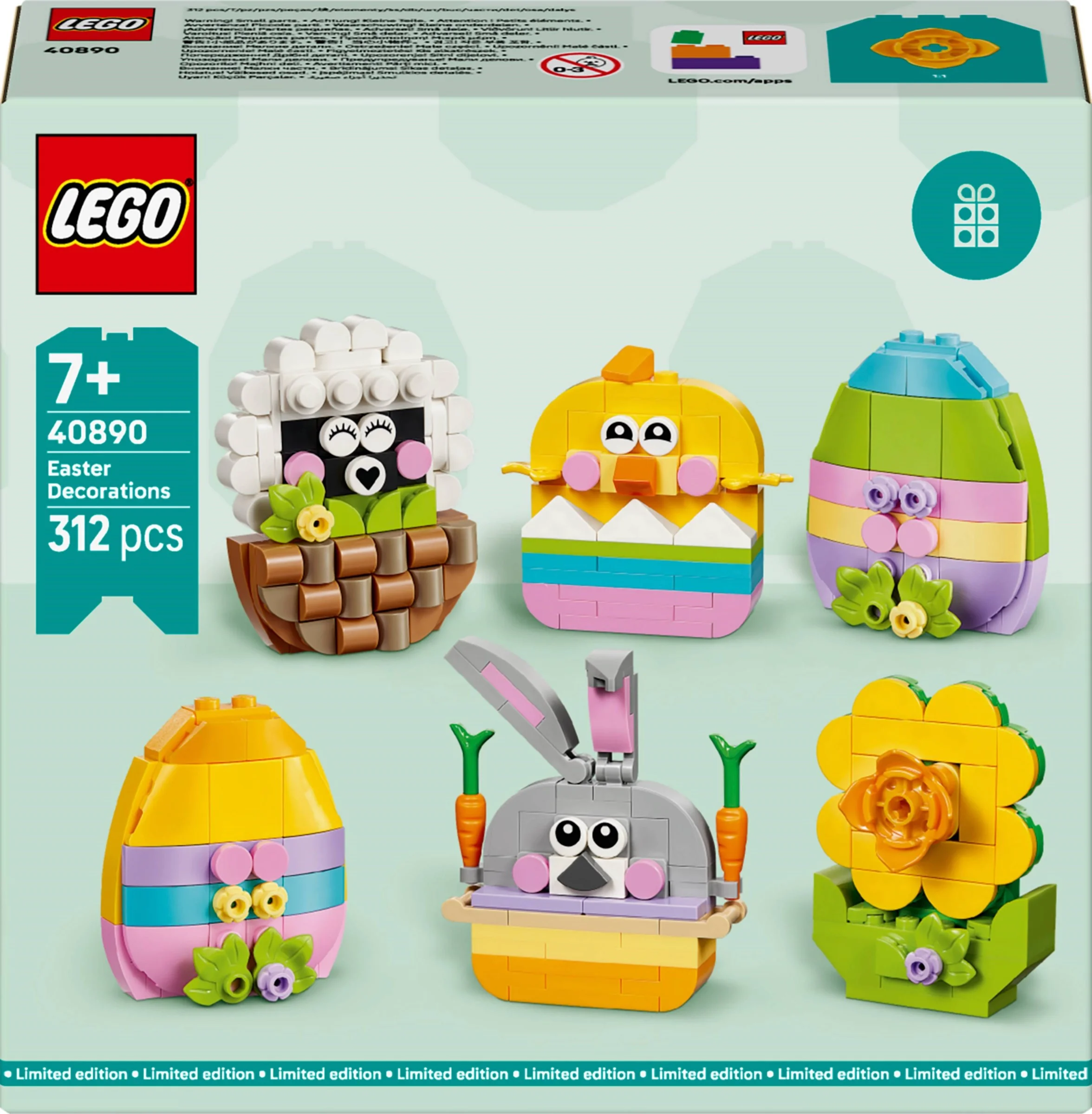 LEGO® 40890 Wielkanocne Dekoracje - zdjęcie 8