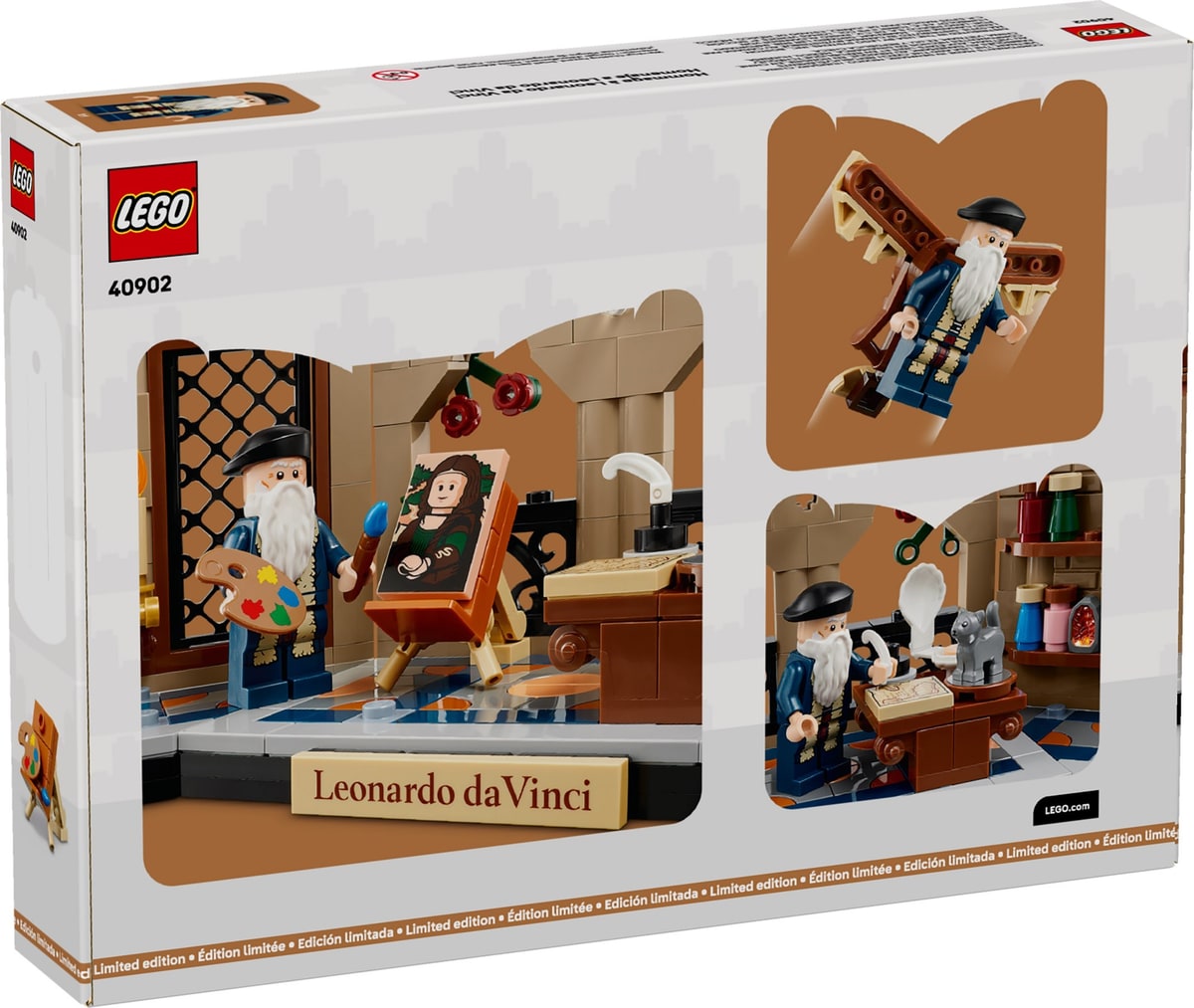 LEGO® 40902 Icons Zestaw Hołd dla Leonarda Da Vinci - zdjęcie 3