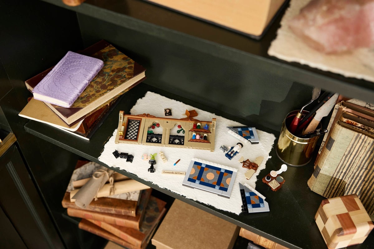 LEGO® 40902 Icons Zestaw Hołd dla Leonarda Da Vinci - zdjęcie 4