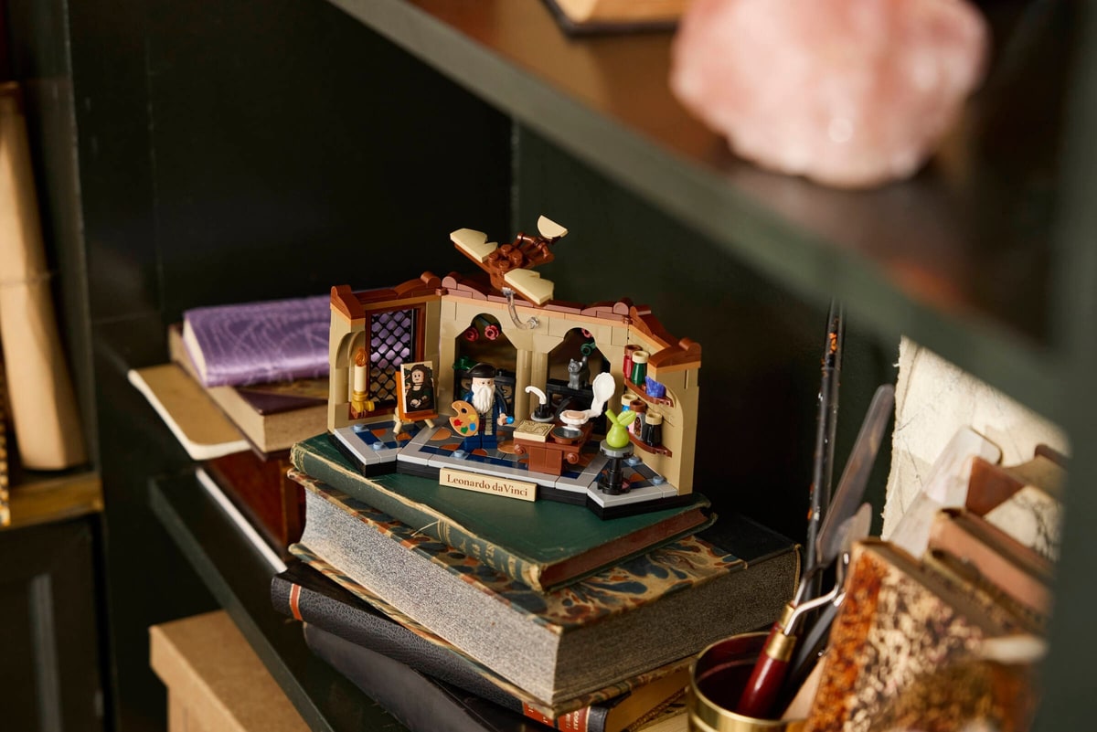 LEGO® 40902 Icons Zestaw Hołd dla Leonarda Da Vinci - zdjęcie 5