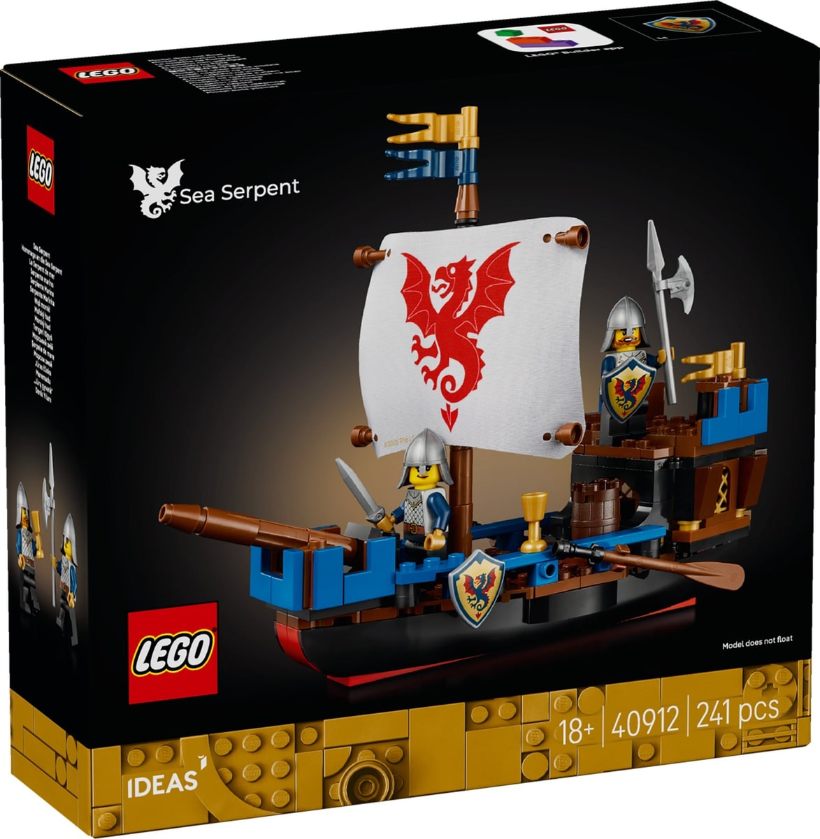 LEGO® 40912 Wąż Morski Sea Serpent - zdjęcie 3