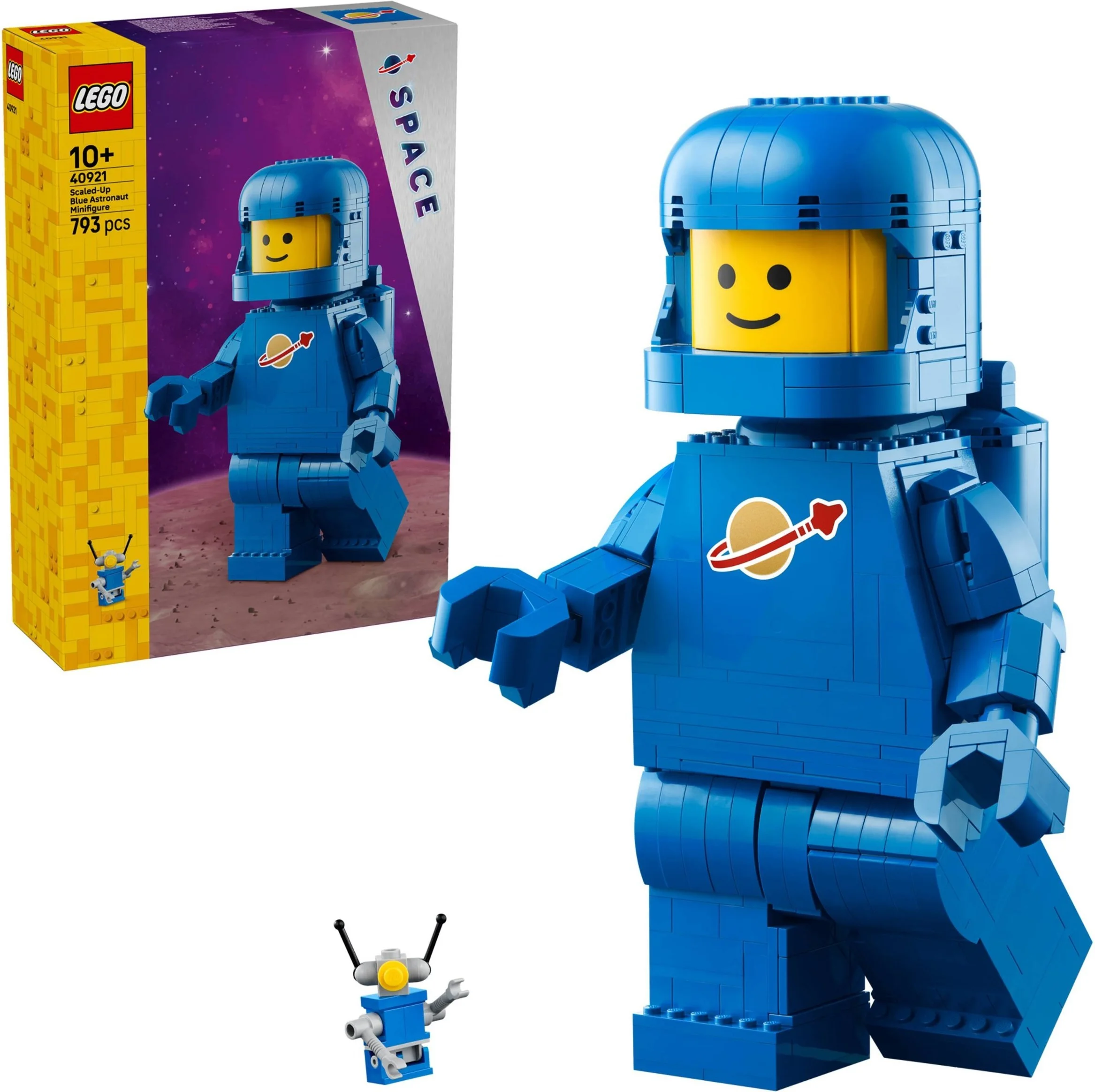 LEGO® 40921 Lego Powiększona minifigurka niebieskiego astronauty - zdjęcie 3