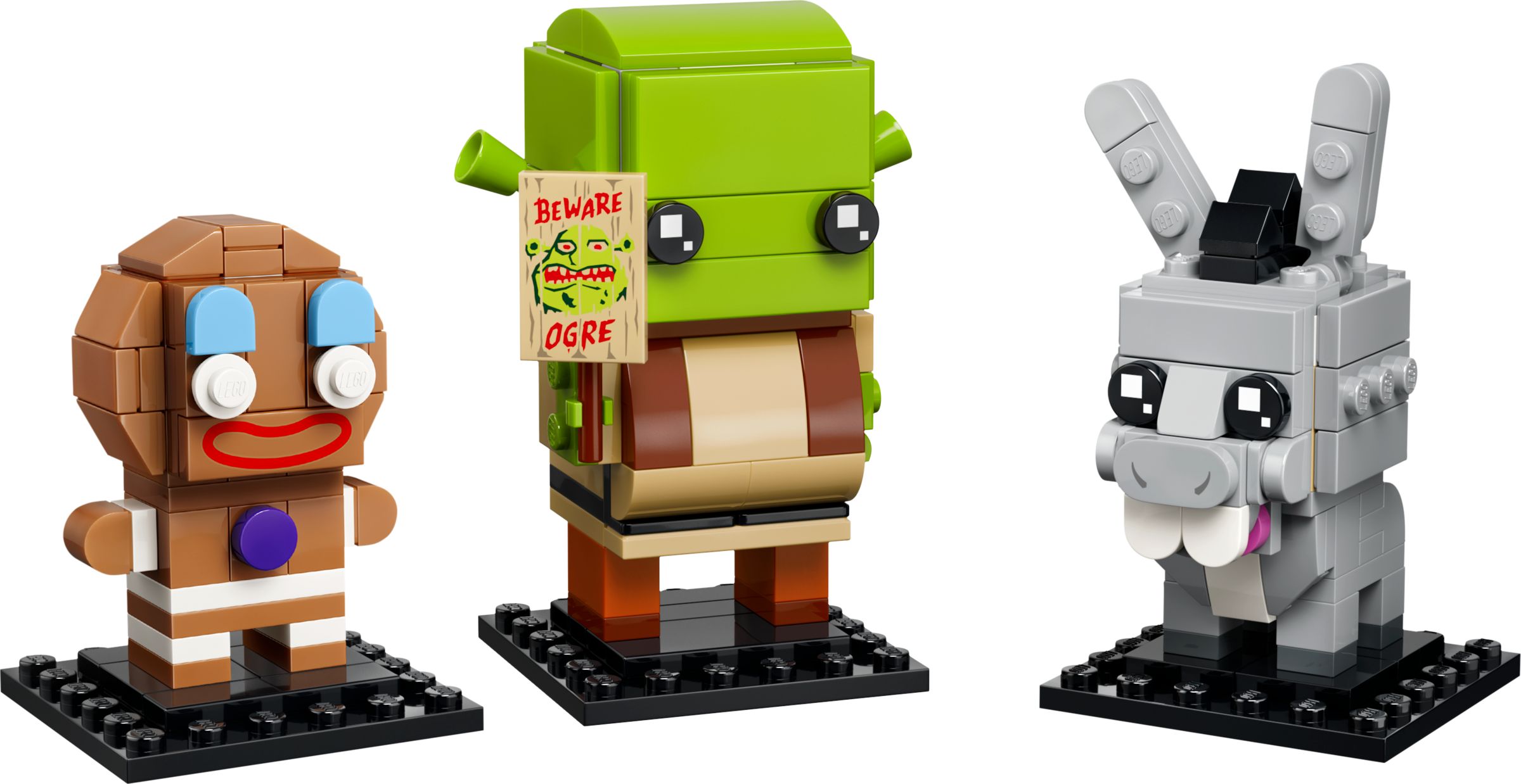 LEGO® 40923 Figurki Shreka, Osła i Ciastka