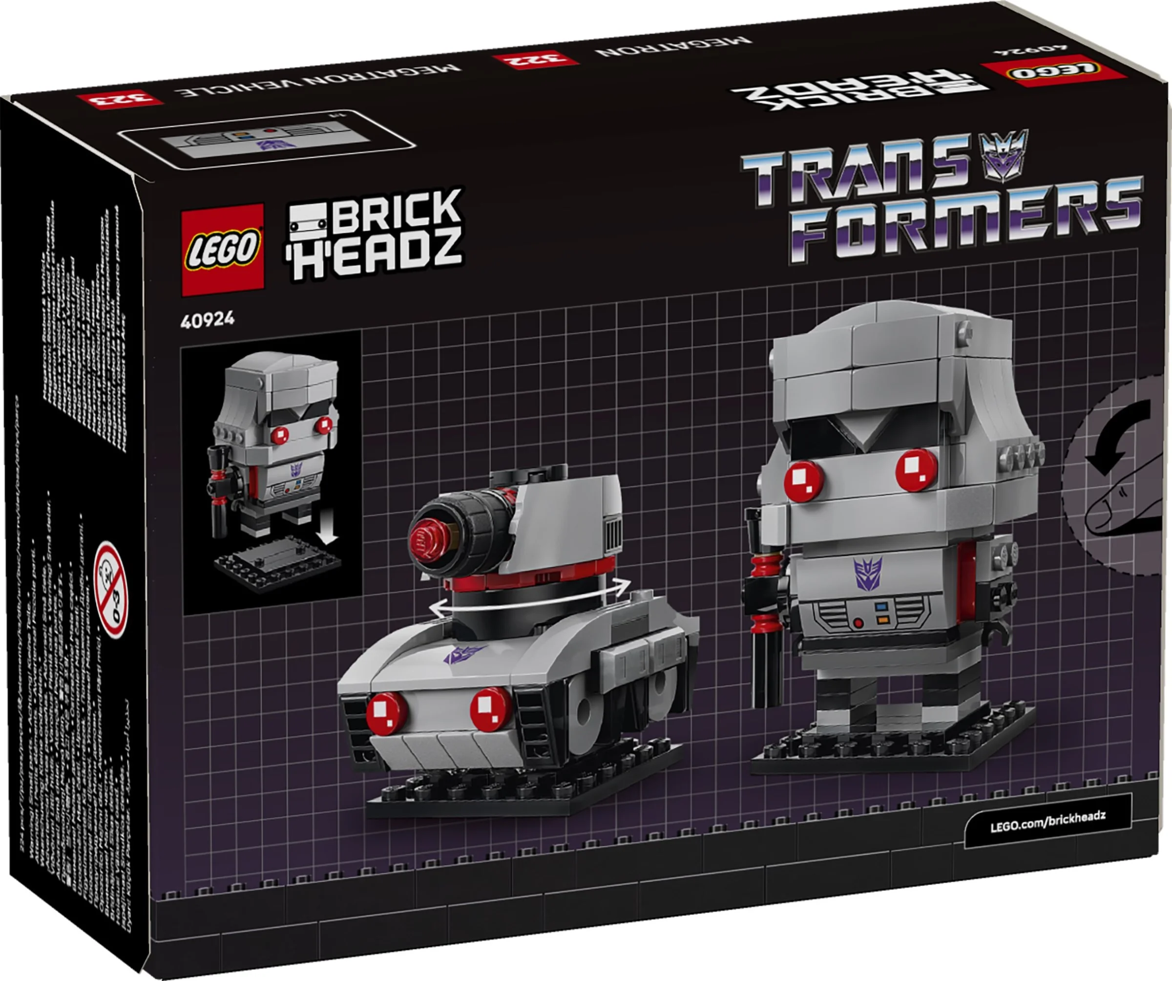 LEGO® 40924 Megatron jako robot i pojazd - zdjęcie 2