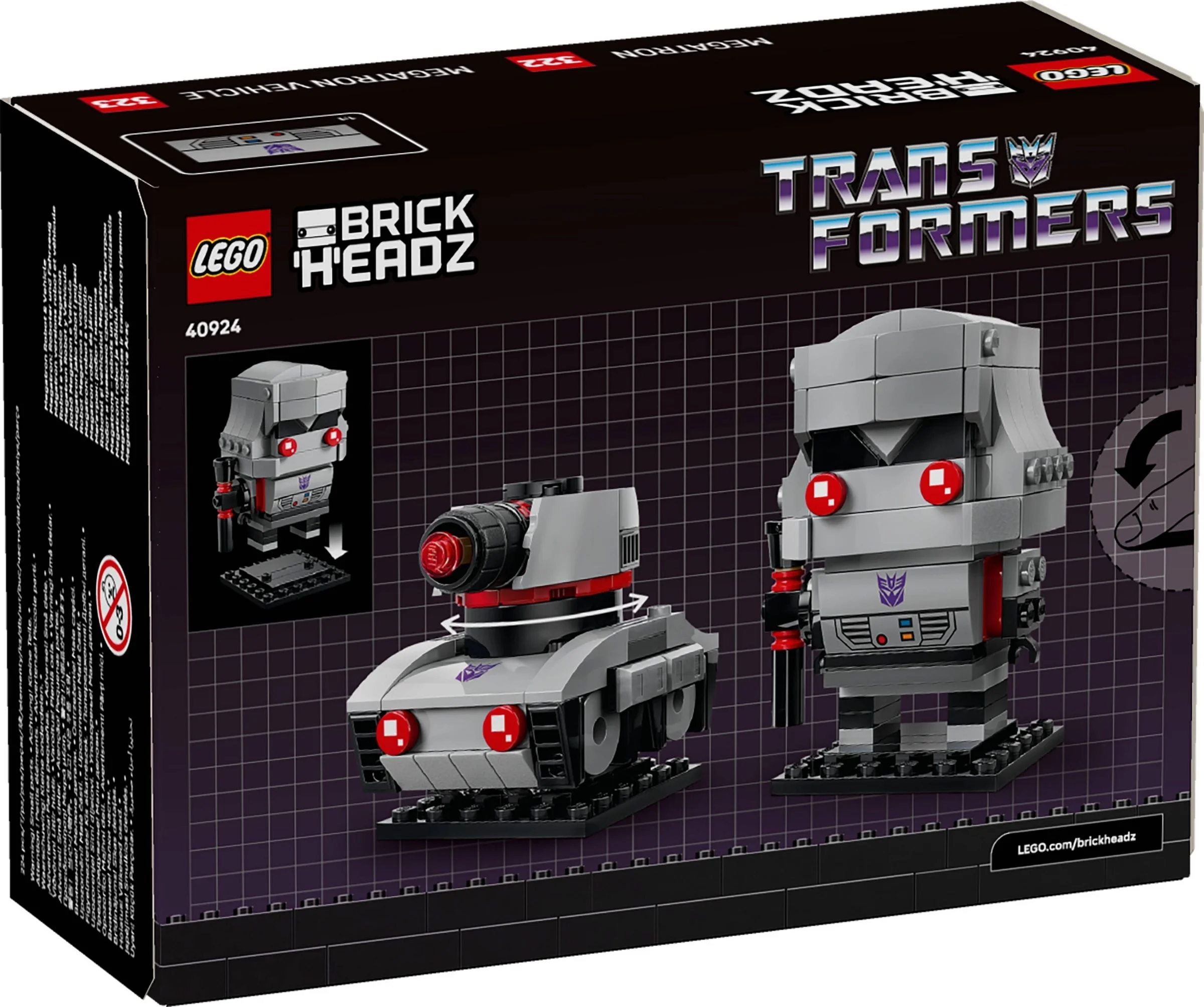 LEGO® 40924 Megatron jako robot i pojazd - zdjęcie 6