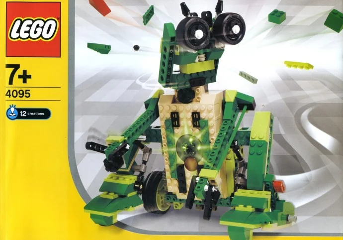 LEGO® 4095 Pojemnik Sorter z 3 szufladami i płytką konstrukcyjną Niebieski