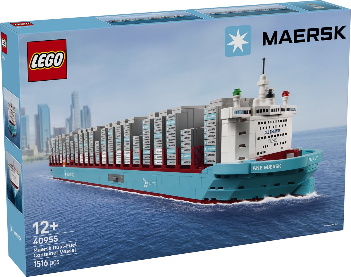 LEGO® 40955 Kontenerowiec z Napędem Dual-Fuel Maersk - zdjęcie 2