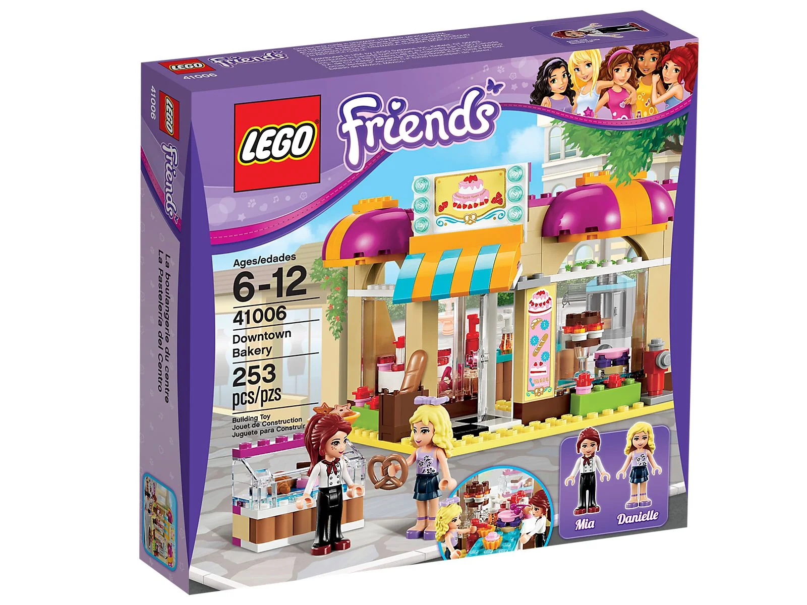 LEGO® 41006 Piekarnia Mia Tort Kasa Rogalik Kuchnia Piekarnik Ciasto - zdjęcie 2