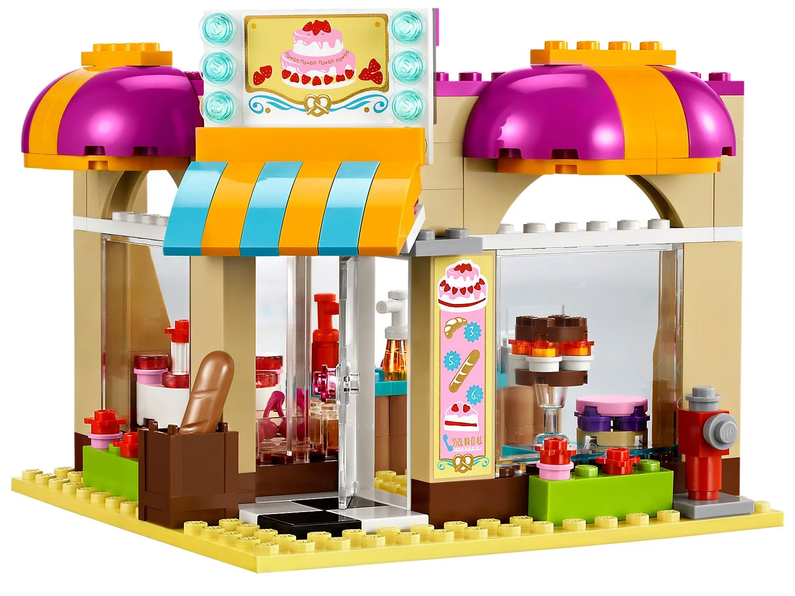 LEGO® 41006 Piekarnia Mia Tort Kasa Rogalik Kuchnia Piekarnik Ciasto - zdjęcie 3