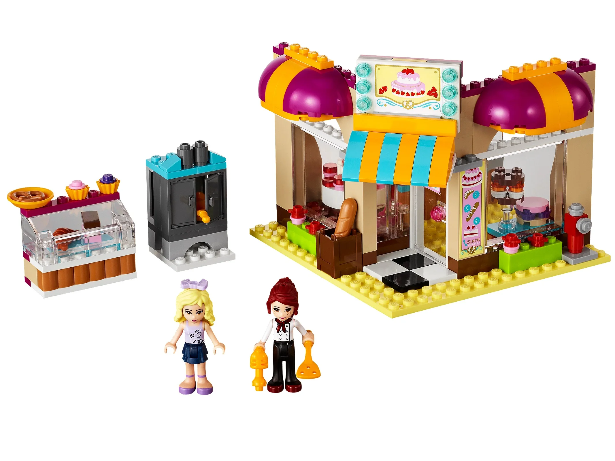 LEGO® 41006 Piekarnia Mia Tort Kasa Rogalik Kuchnia Piekarnik Ciasto - zdjęcie 5