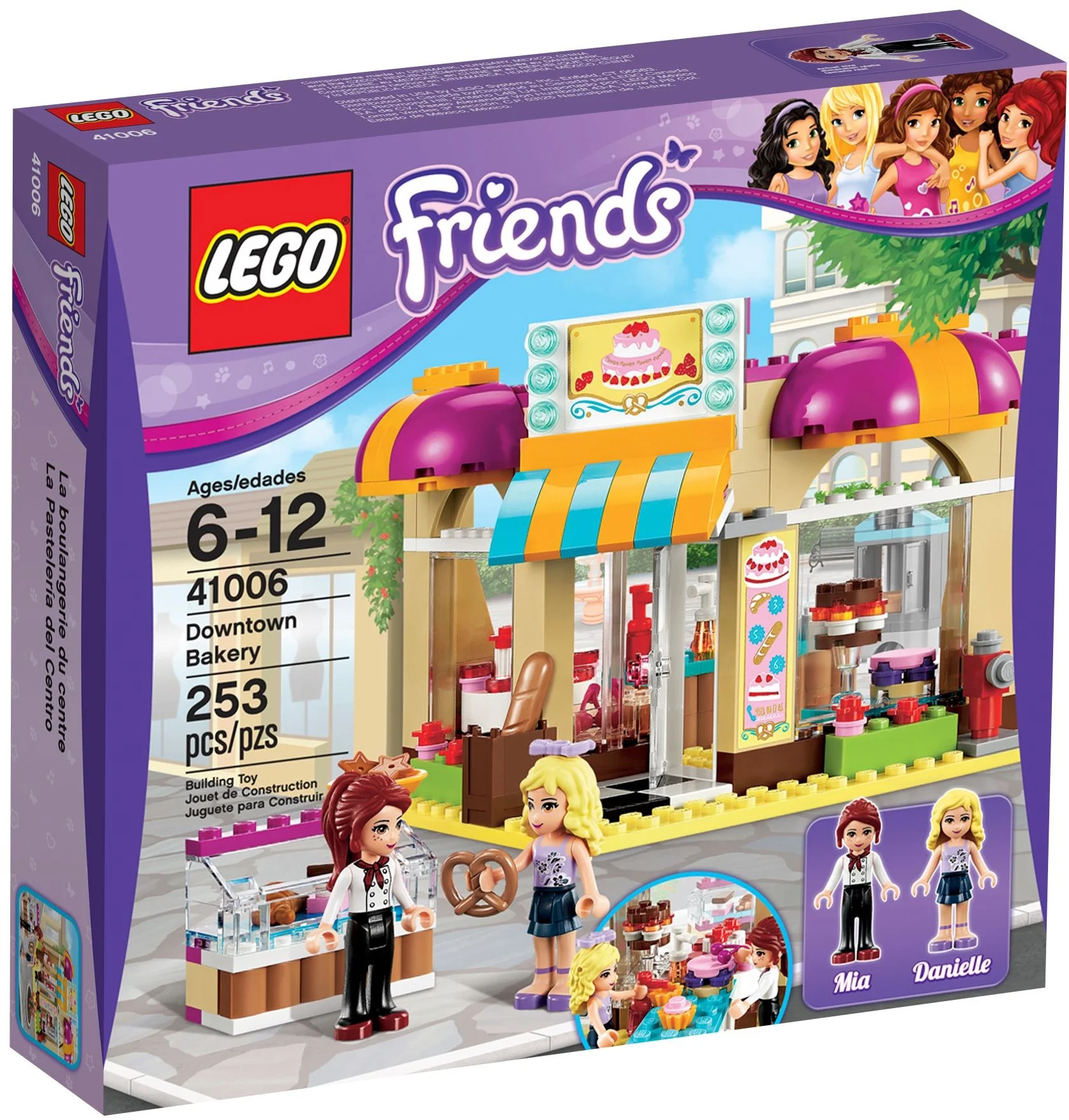 LEGO® 41006 Piekarnia Mia Tort Kasa Rogalik Kuchnia Piekarnik Ciasto - zdjęcie 7