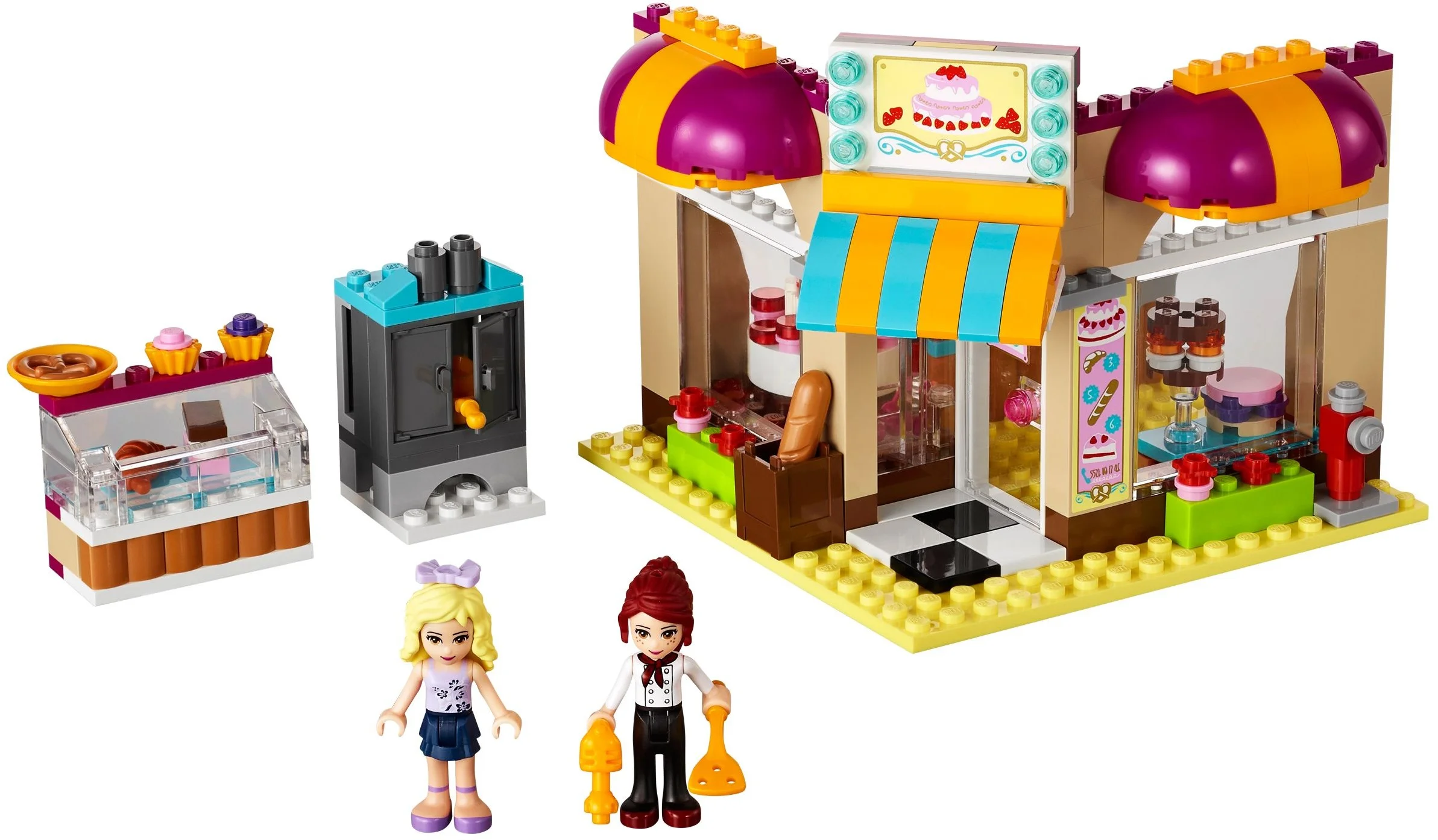 LEGO® 41006 Piekarnia Mia Tort Kasa Rogalik Kuchnia Piekarnik Ciasto - zdjęcie 11