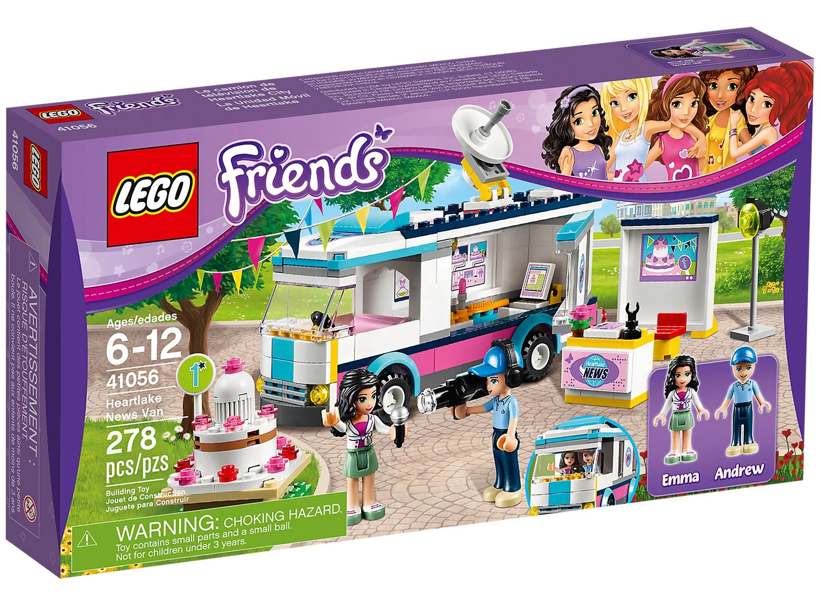 LEGO® 41056 Wóz Telewizyjny w Heartlake City - zdjęcie 6