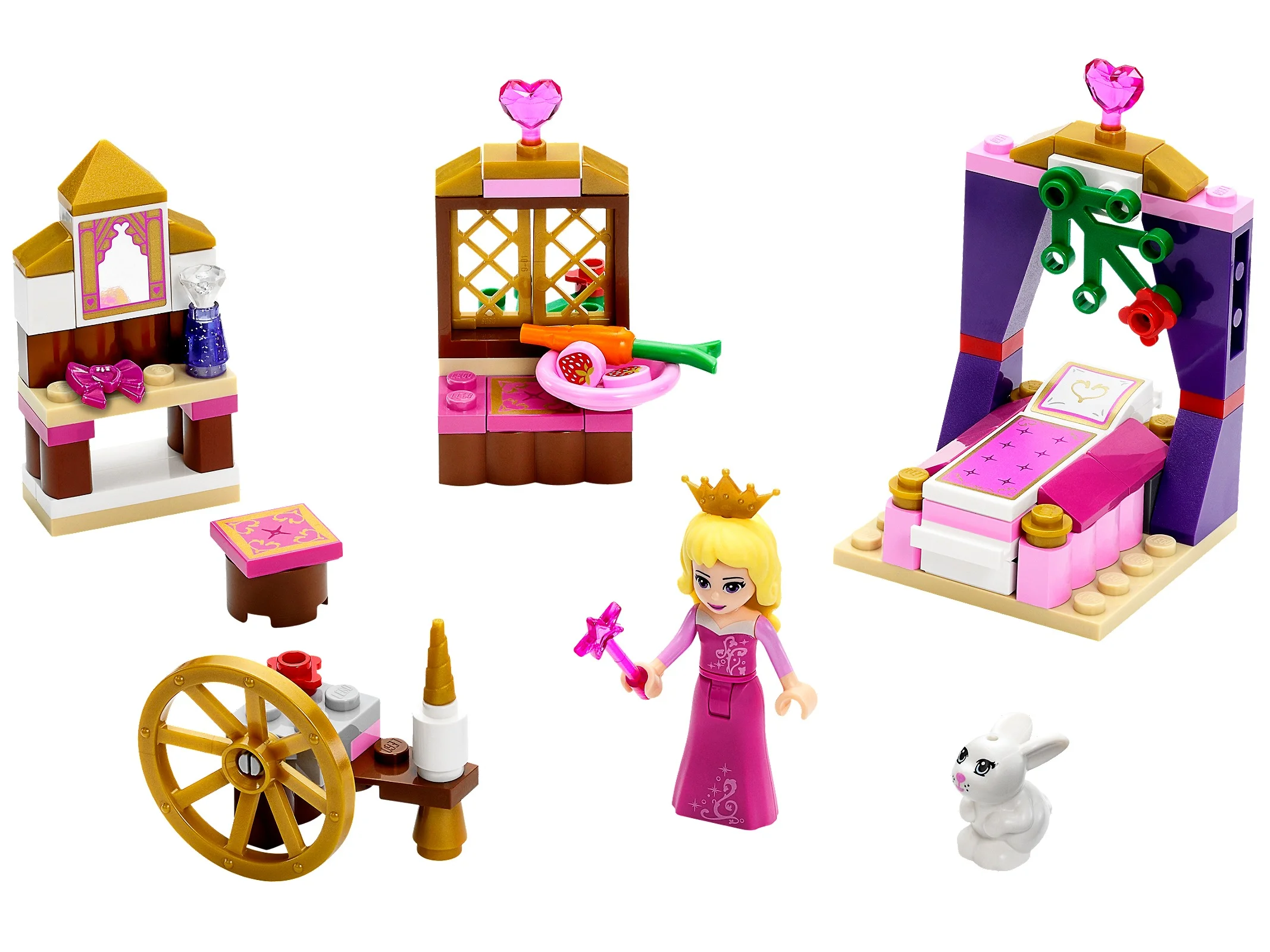 LEGO® 41060 Sypialnia w pałacu Śpiącej Królewny - zdjęcie 2