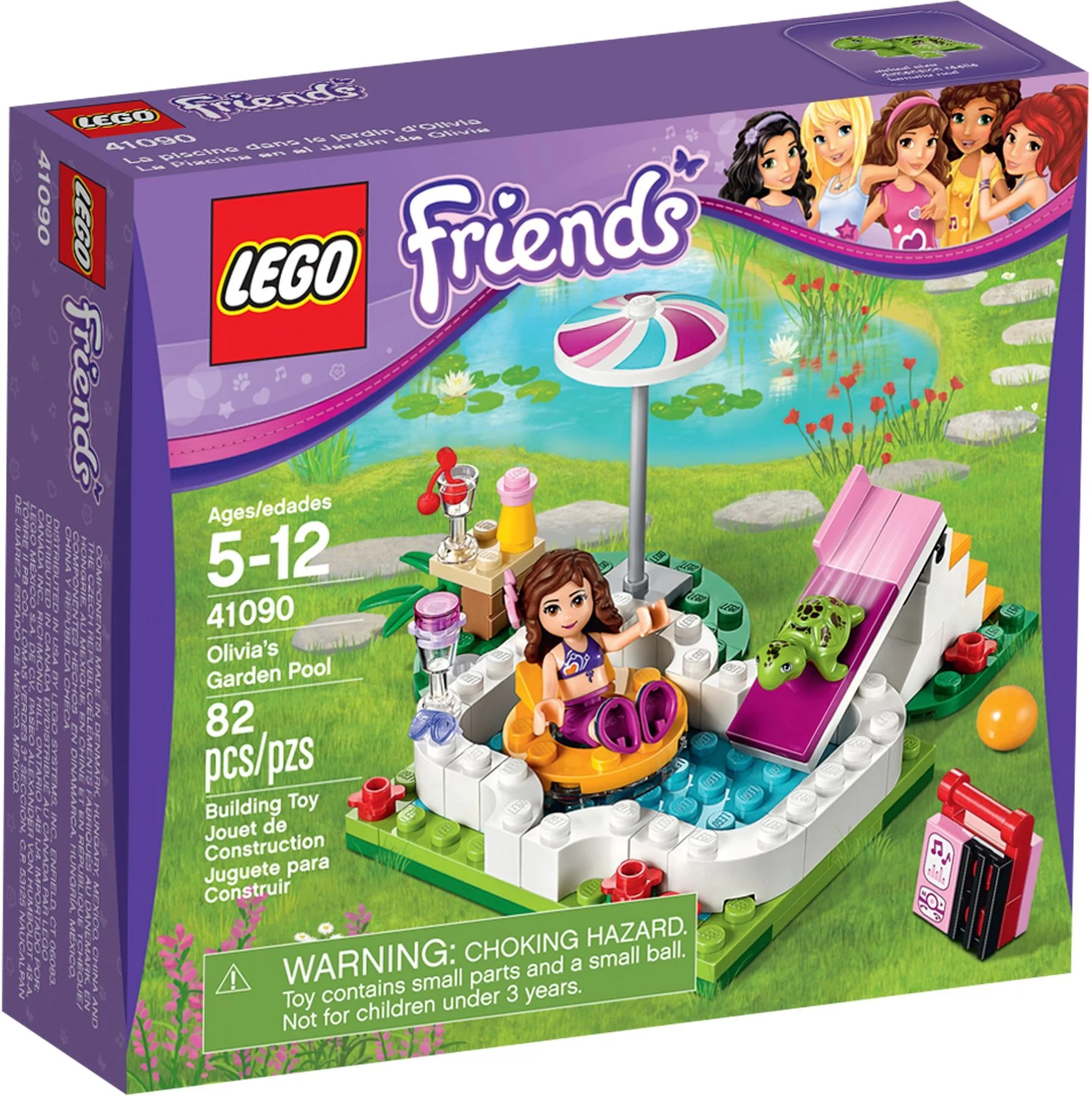 LEGO® 41090 Ogrodowy basen Olivii - zdjęcie 8