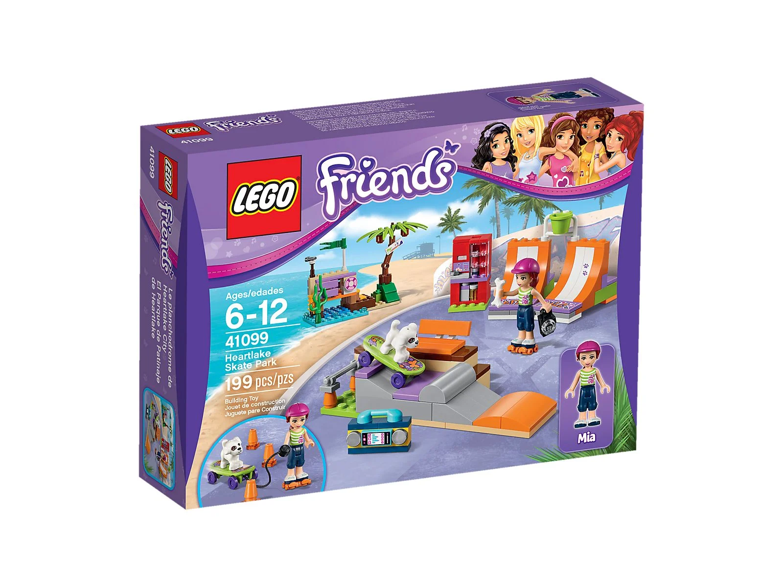 LEGO® 41099 Skate Park w Heartlake - zdjęcie 4