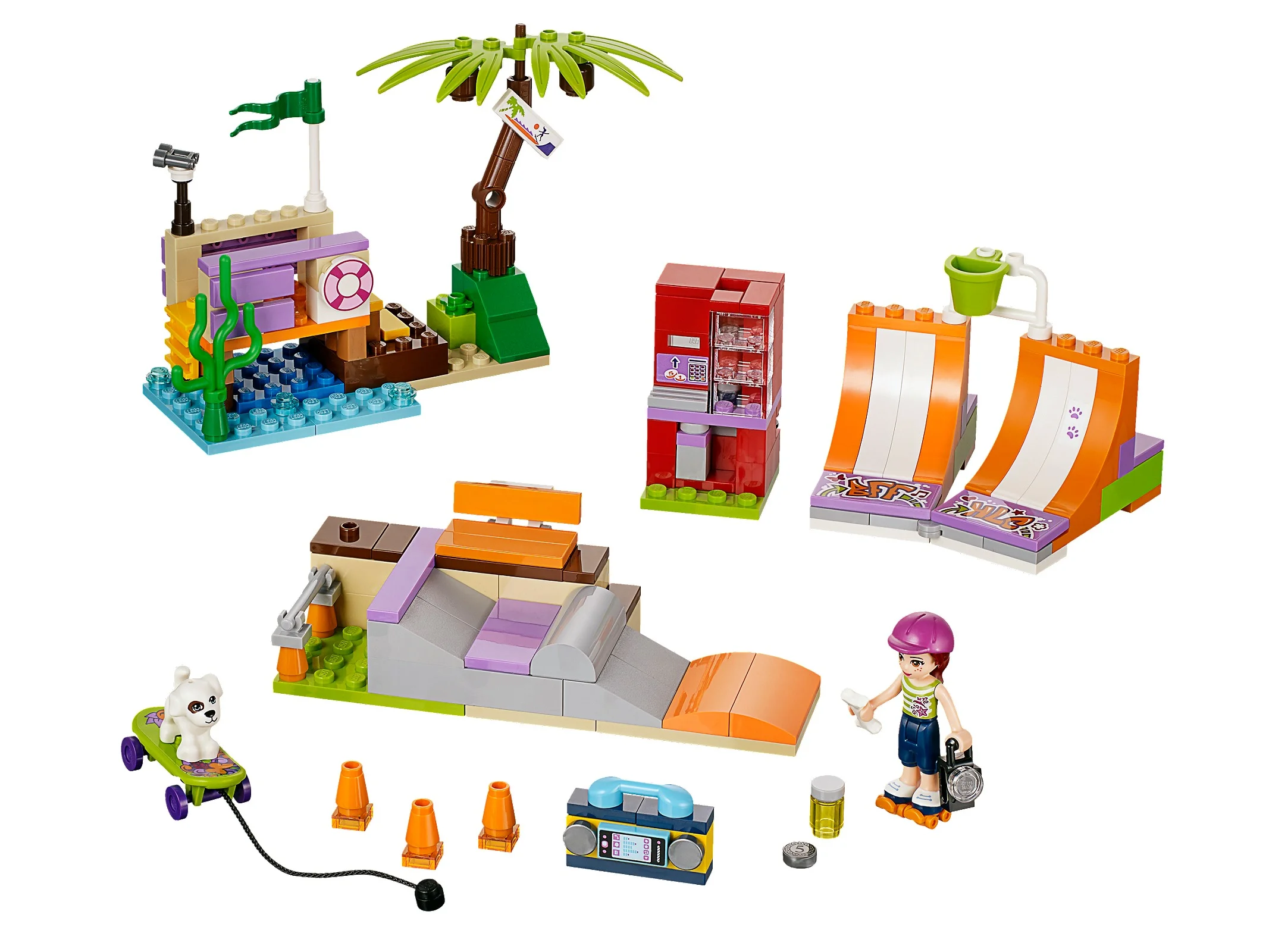 LEGO® 41099 Skate Park w Heartlake - zdjęcie 6