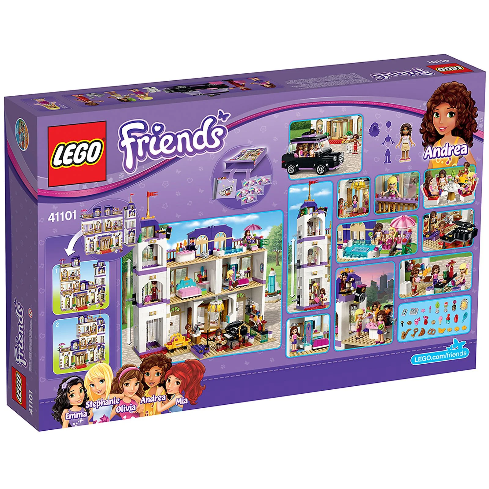 LEGO® 41101 Grand Hotel w Heartlake - zdjęcie 6