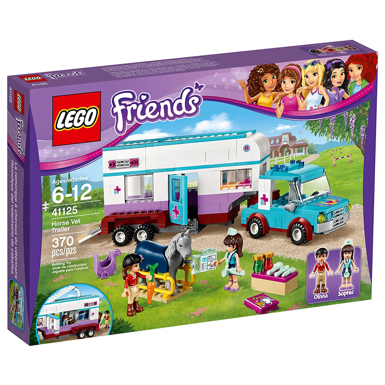LEGO® 41125 Przyczepa Lecznicza dla koni - zdjęcie 6