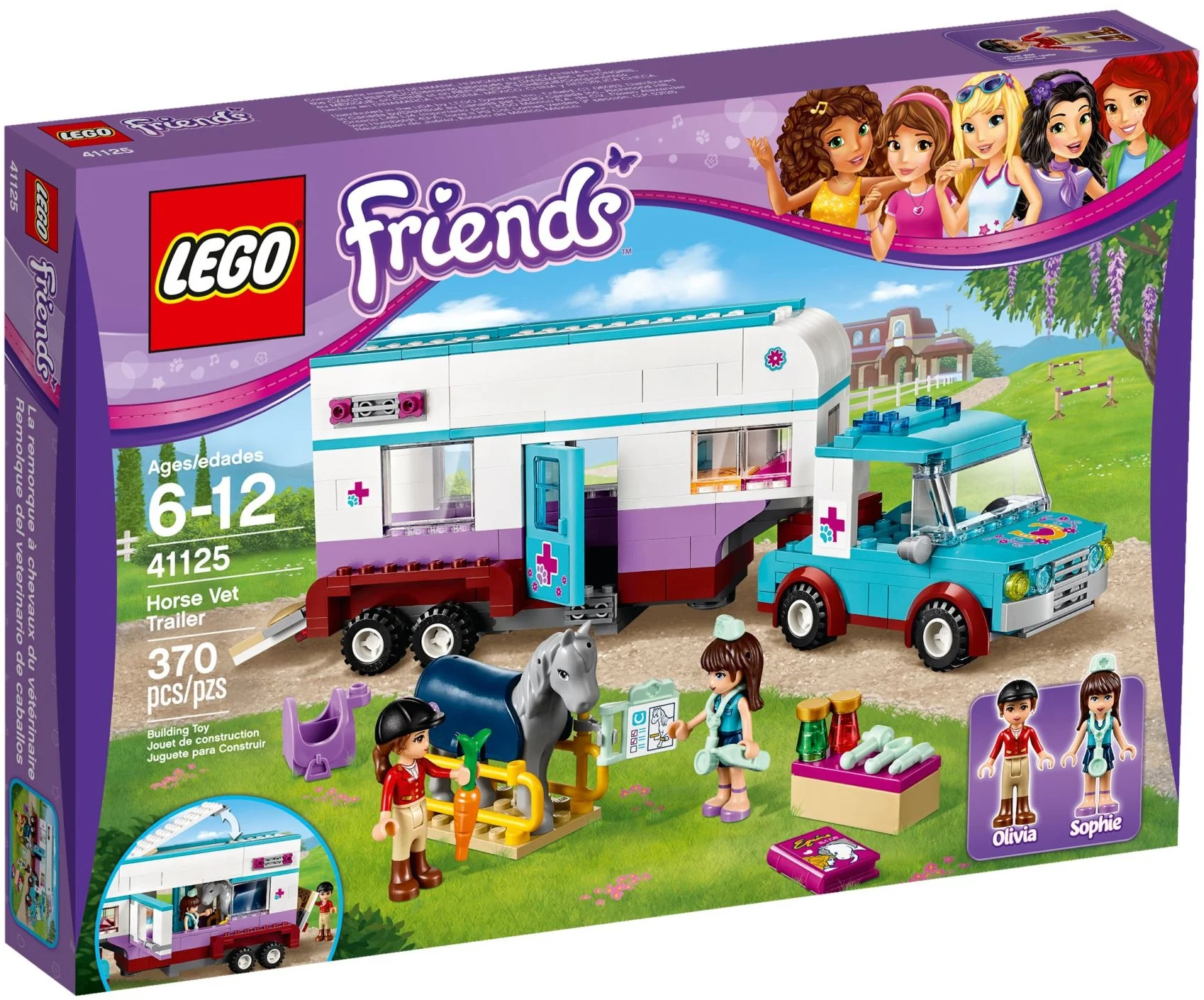 LEGO® 41125 Przyczepa Lecznicza dla koni - zdjęcie 8
