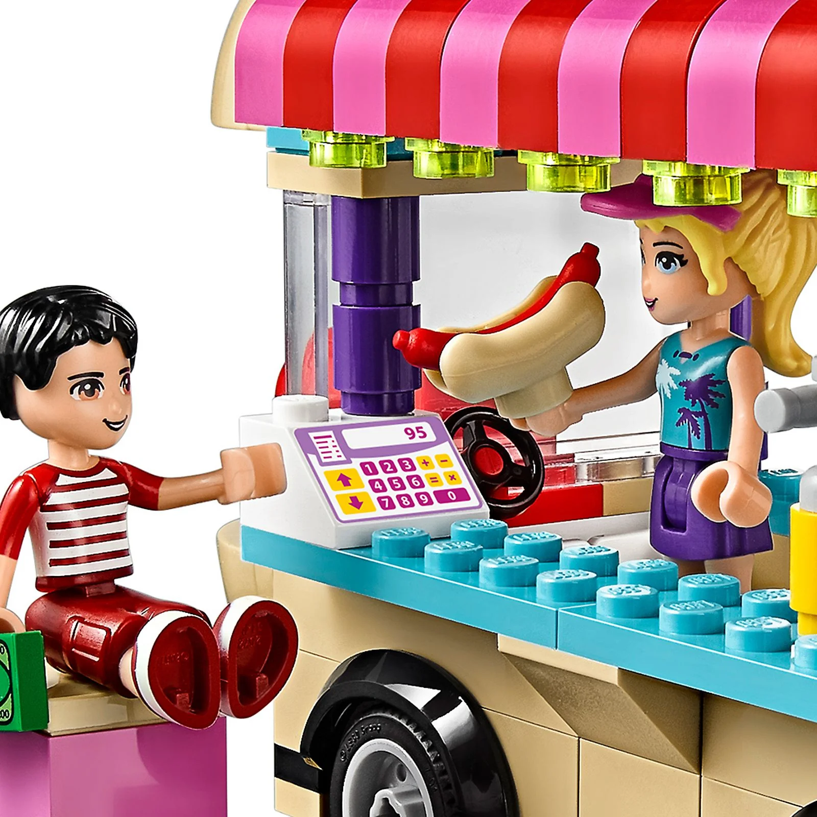 LEGO® 41129 Furgonetka z hot-dogami w parku rozrywki - zdjęcie 3