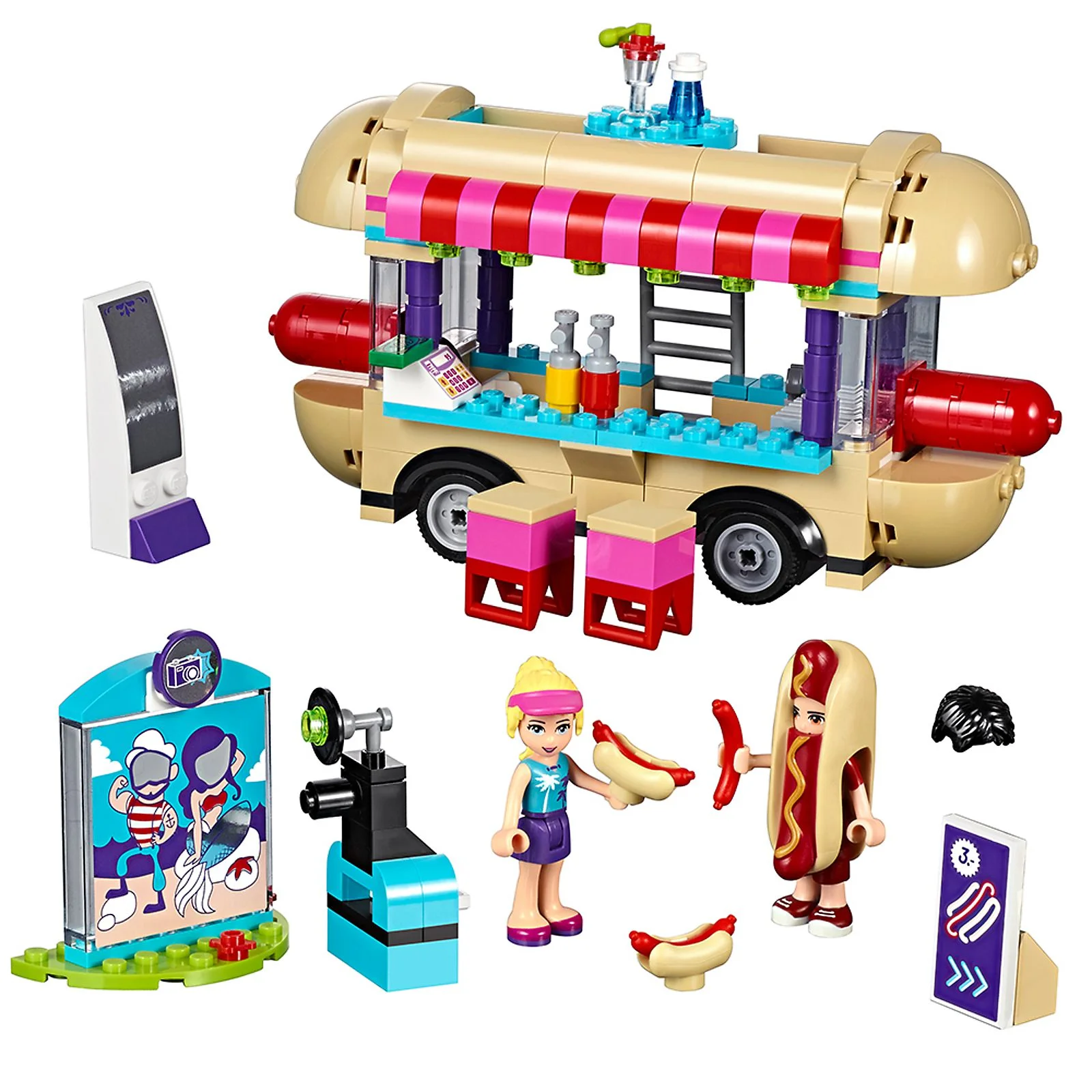 LEGO® 41129 Furgonetka z hot-dogami w parku rozrywki - zdjęcie 5