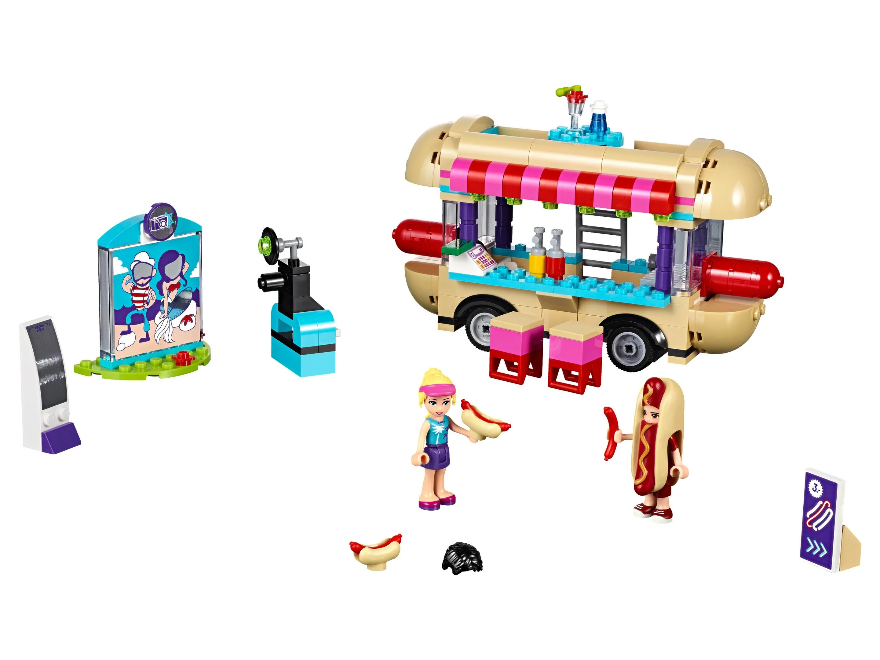LEGO® 41129 Furgonetka z hot-dogami w parku rozrywki - zdjęcie 6
