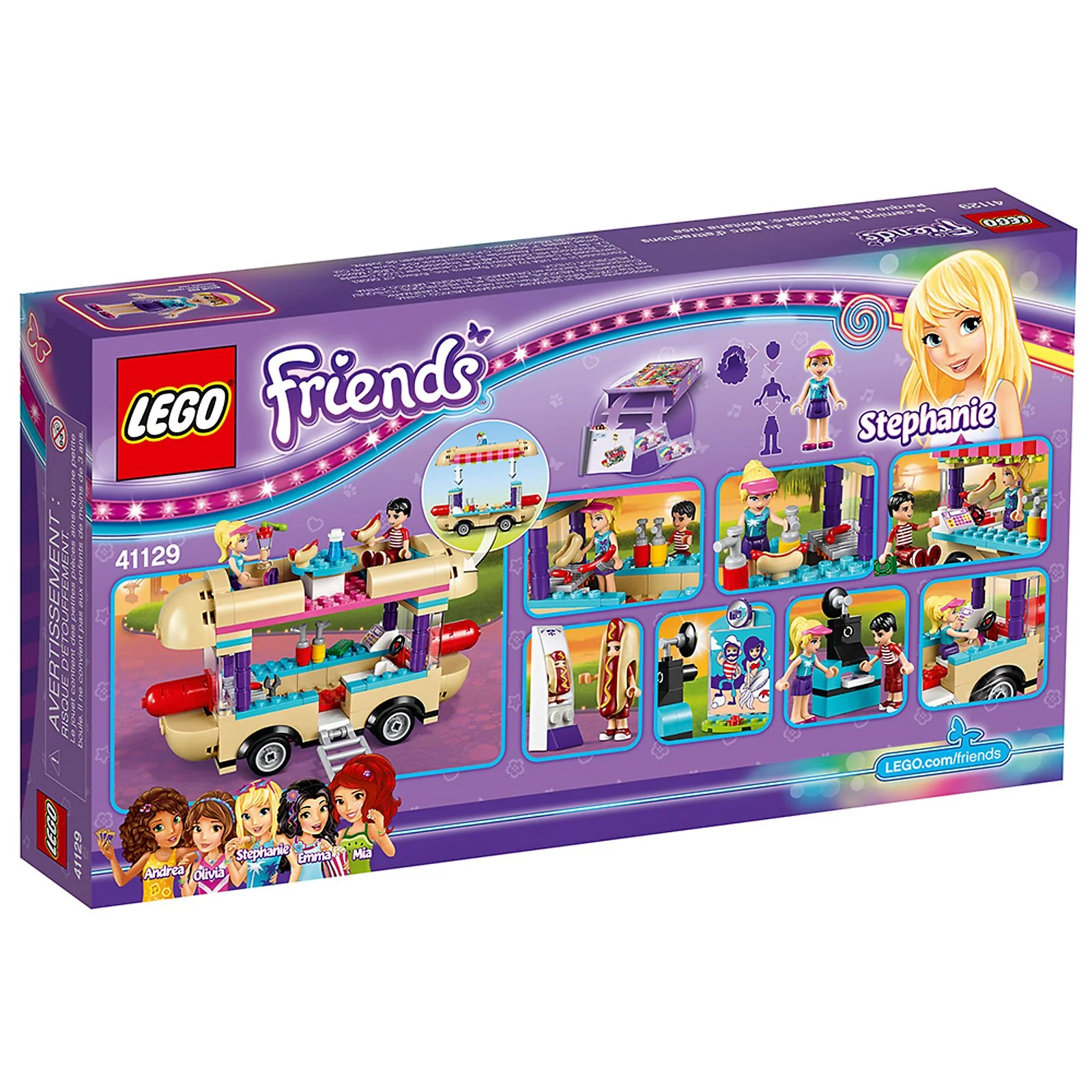 LEGO® 41129 Furgonetka z hot-dogami w parku rozrywki - zdjęcie 7